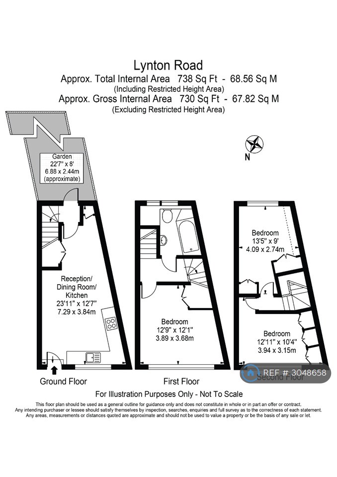 Lynton Road, London floorplan