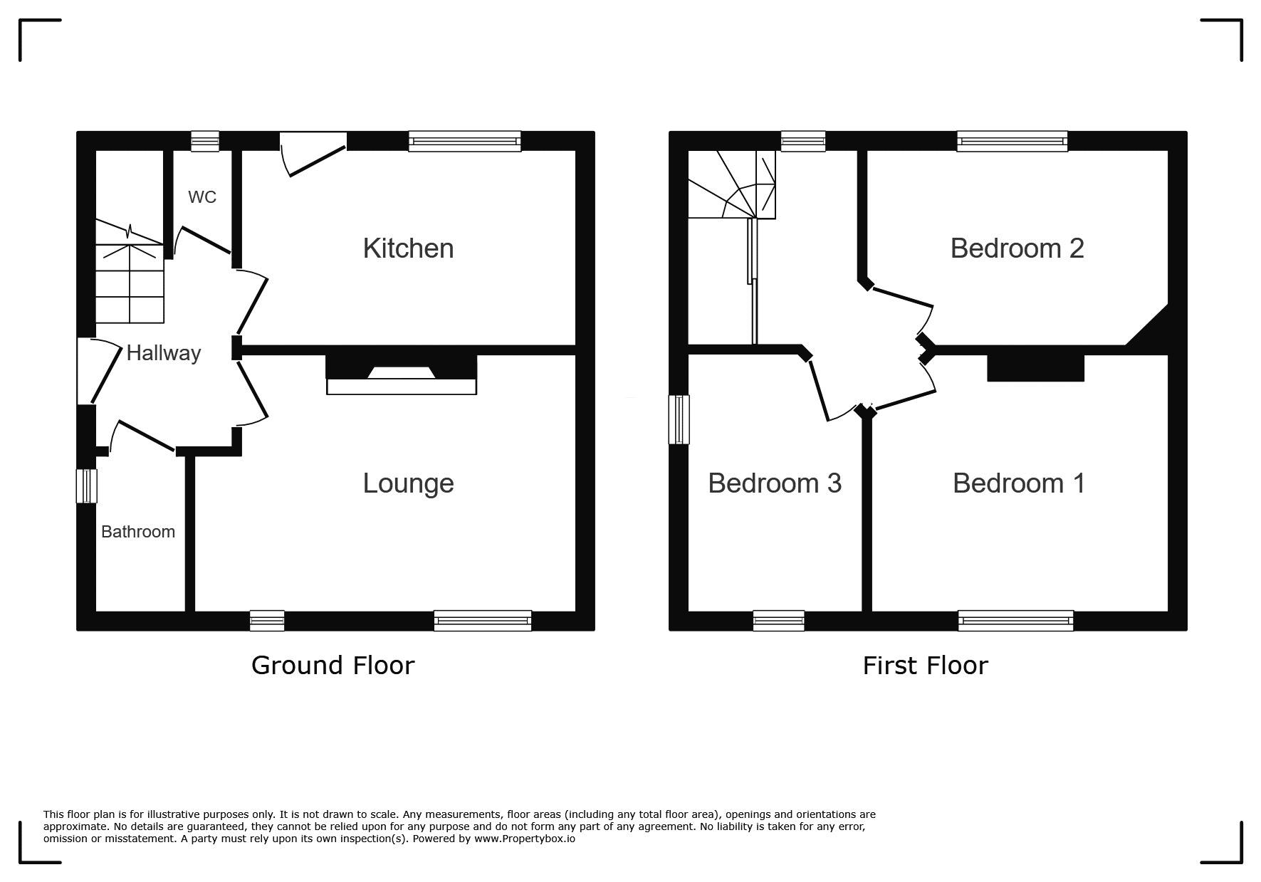 136, Two Ball Lonnen, Newcastle Upon Tyne floorplan