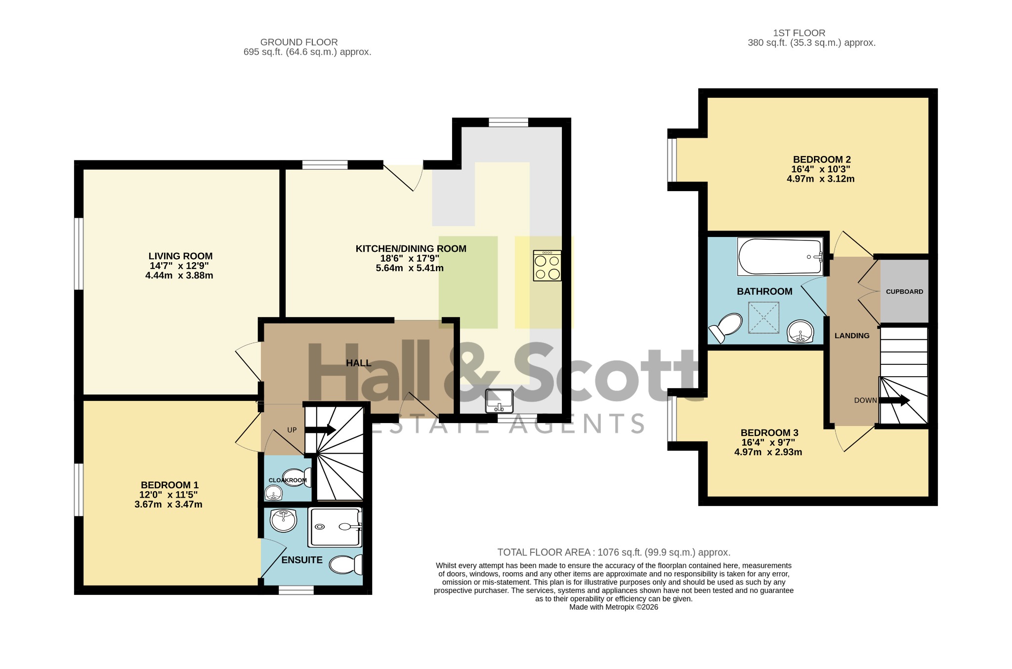 17 West View Close, Whimple, Exeter floorplan