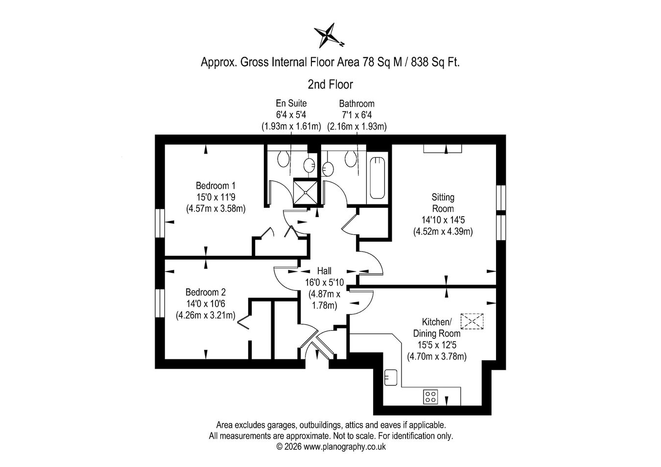 110/9, Willowbrae Road, Edinburgh floorplan