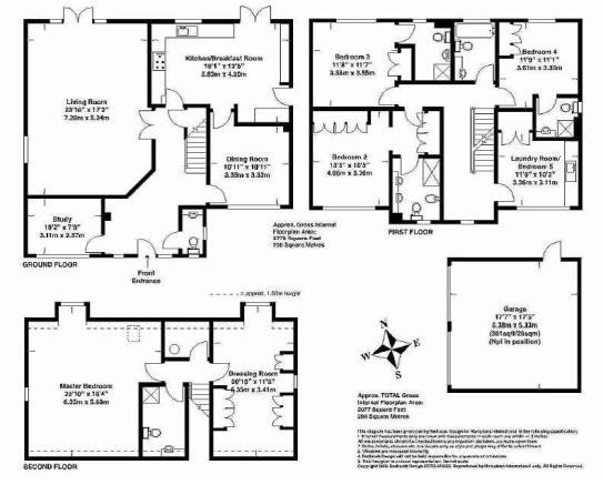 6 Bedrooms Detached house to rent in Palmerston Close, Royal Earlswood Park, Redhill RH1
