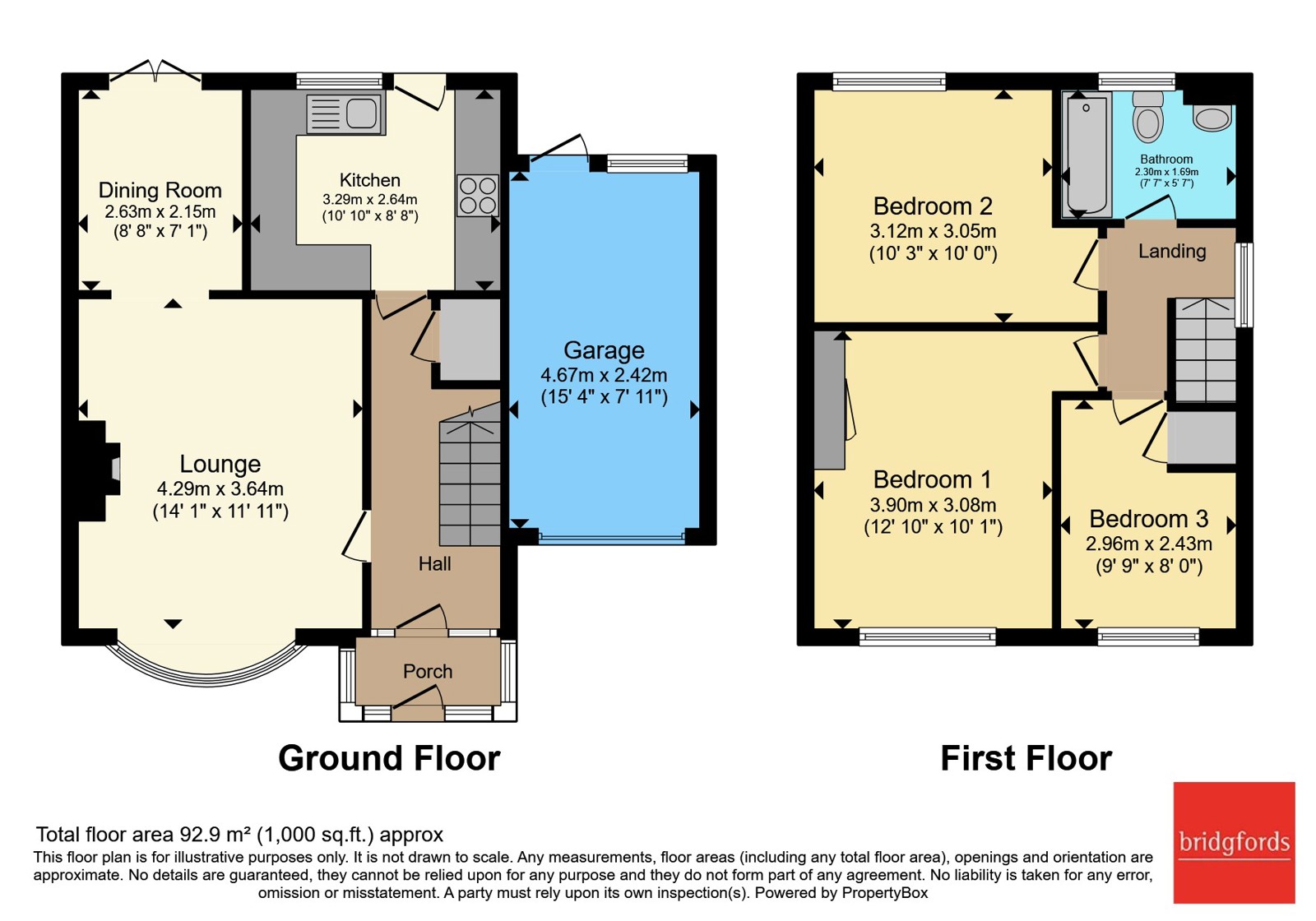 3, Woodland Road, Stoke-on-Trent floorplan