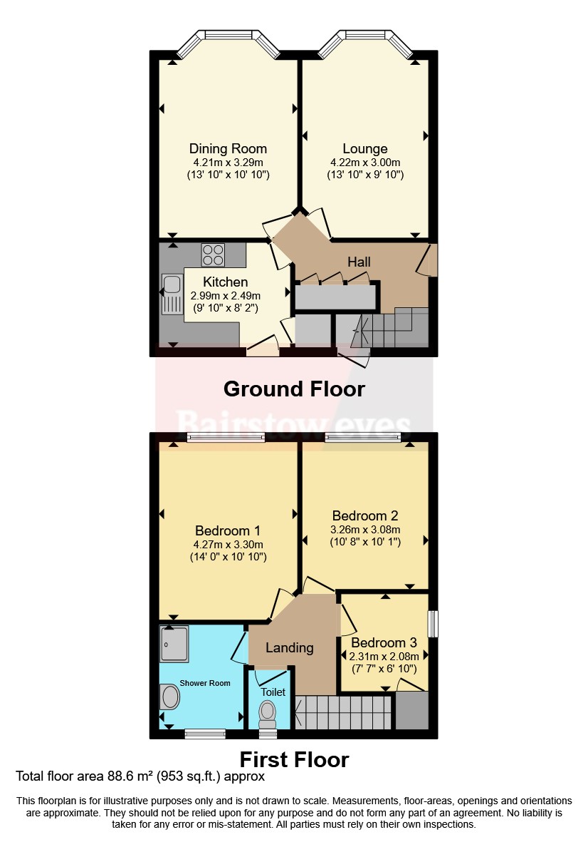 4, Paulsons Drive, Nottinghamshire floorplan