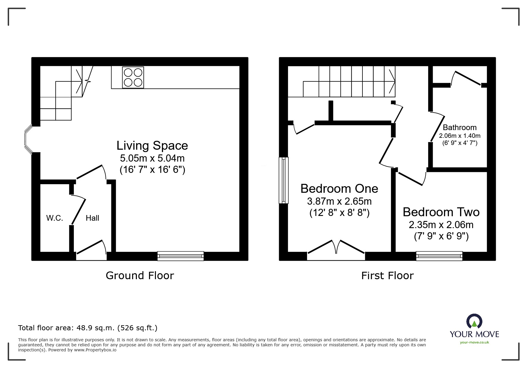 9, Easton Court, Swadlincote floorplan