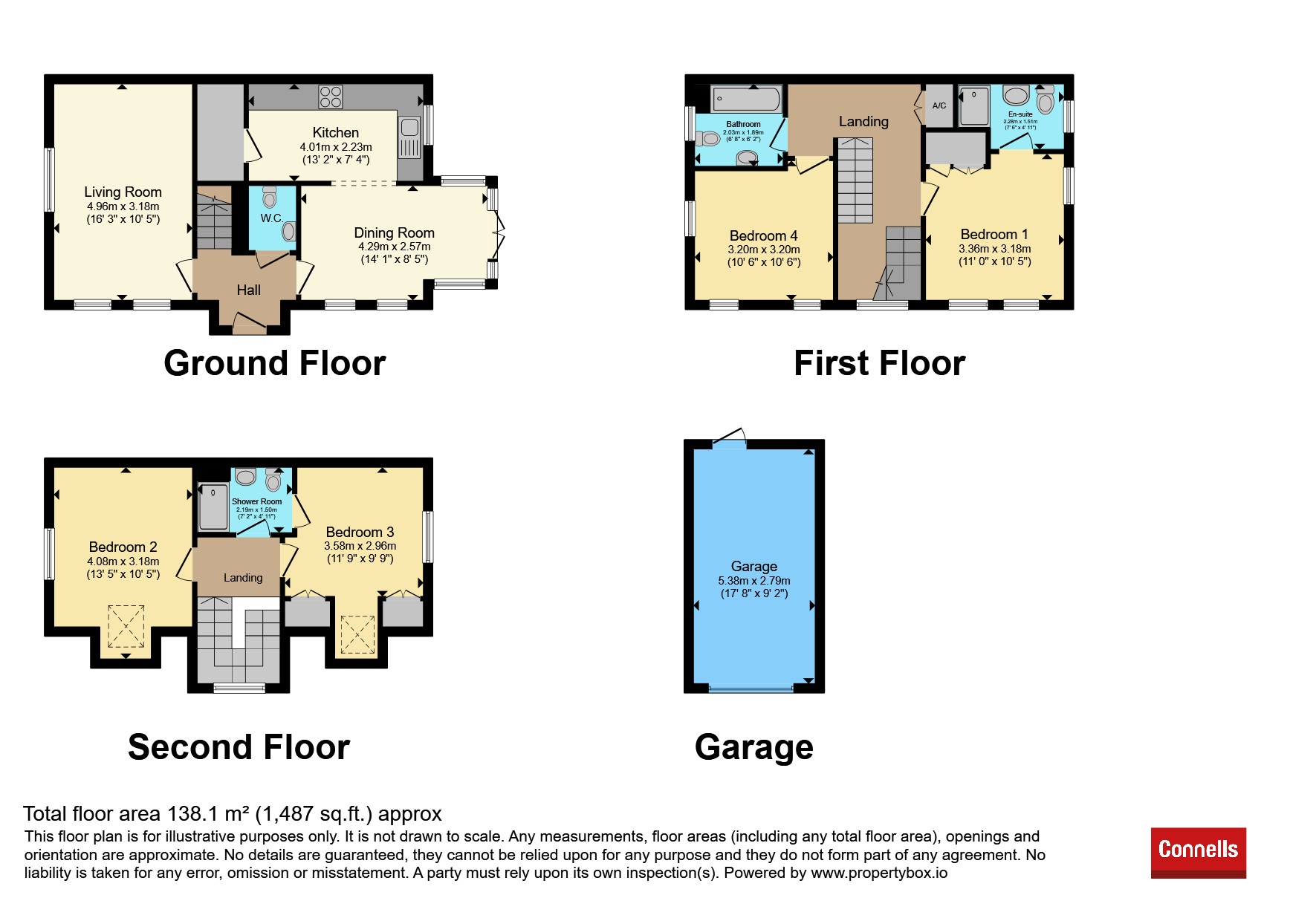 6, Peregrine Way, Hatfield floorplan