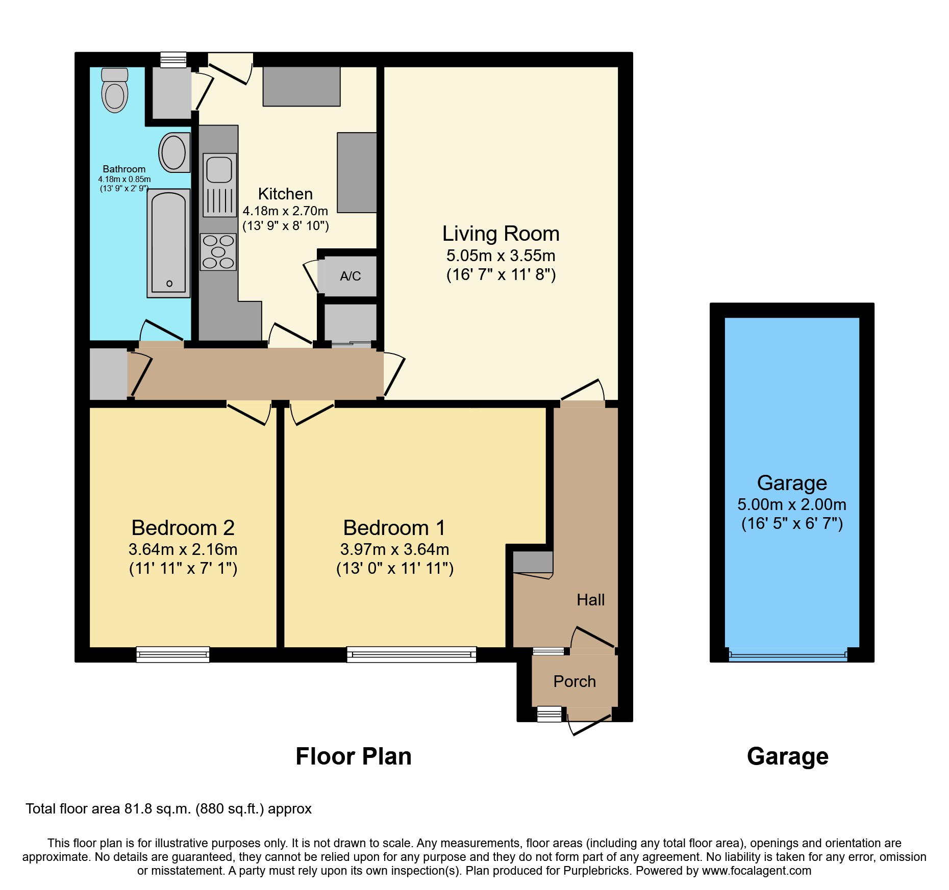 12, Ward Close, Newport floorplan