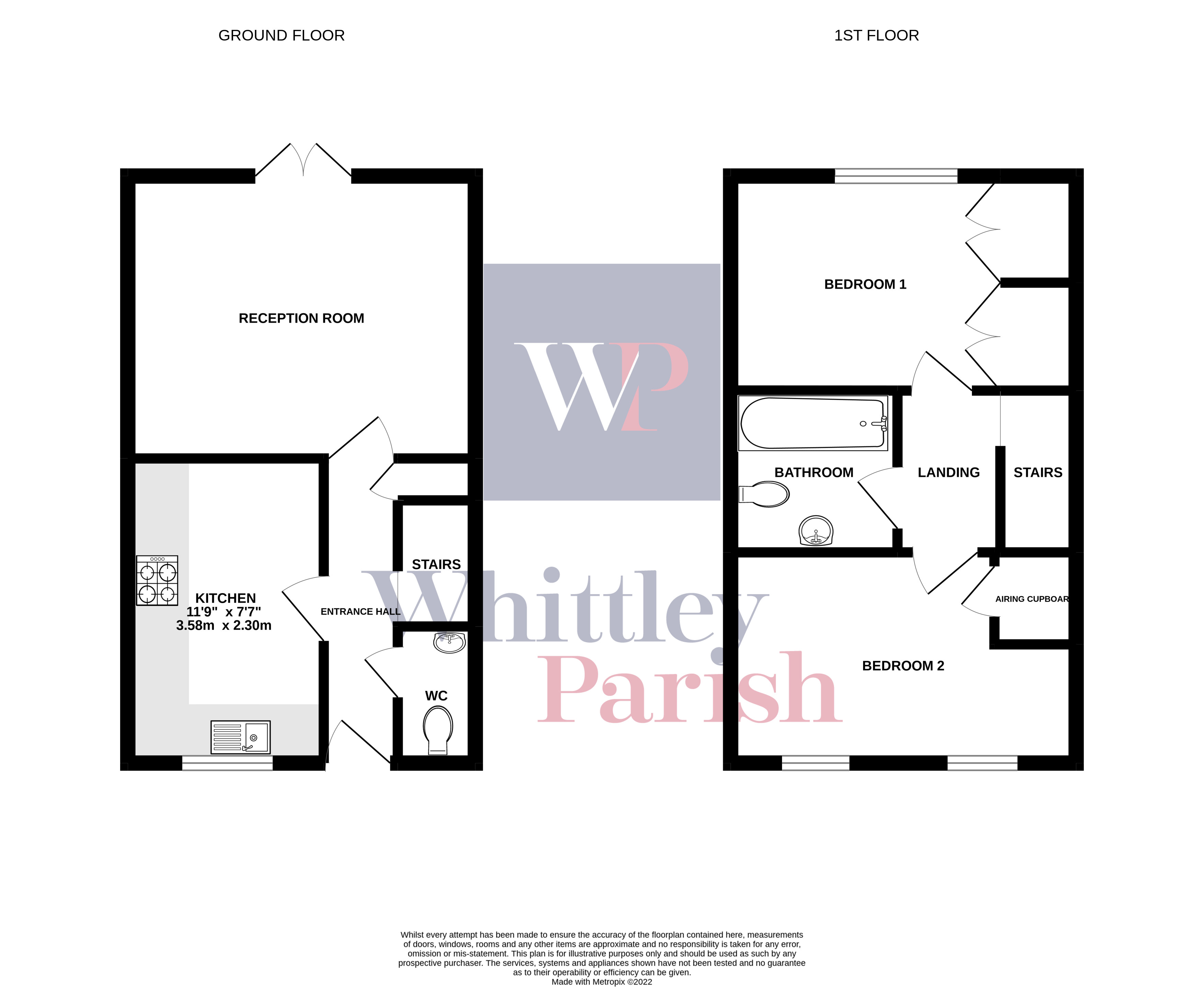 7, Albert Terrace, Diss floorplan