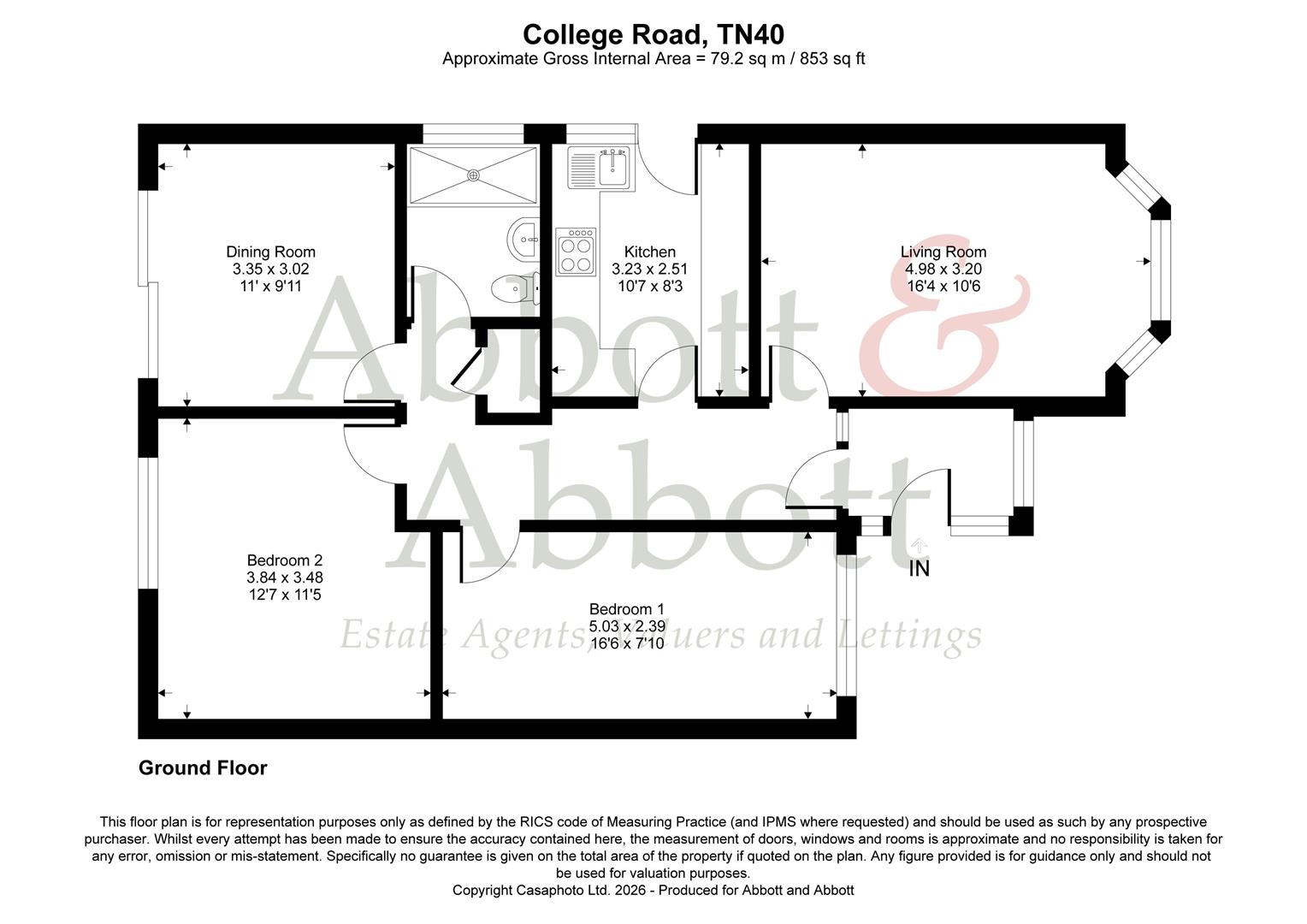 College Road, Bexhill-On-Sea floorplan