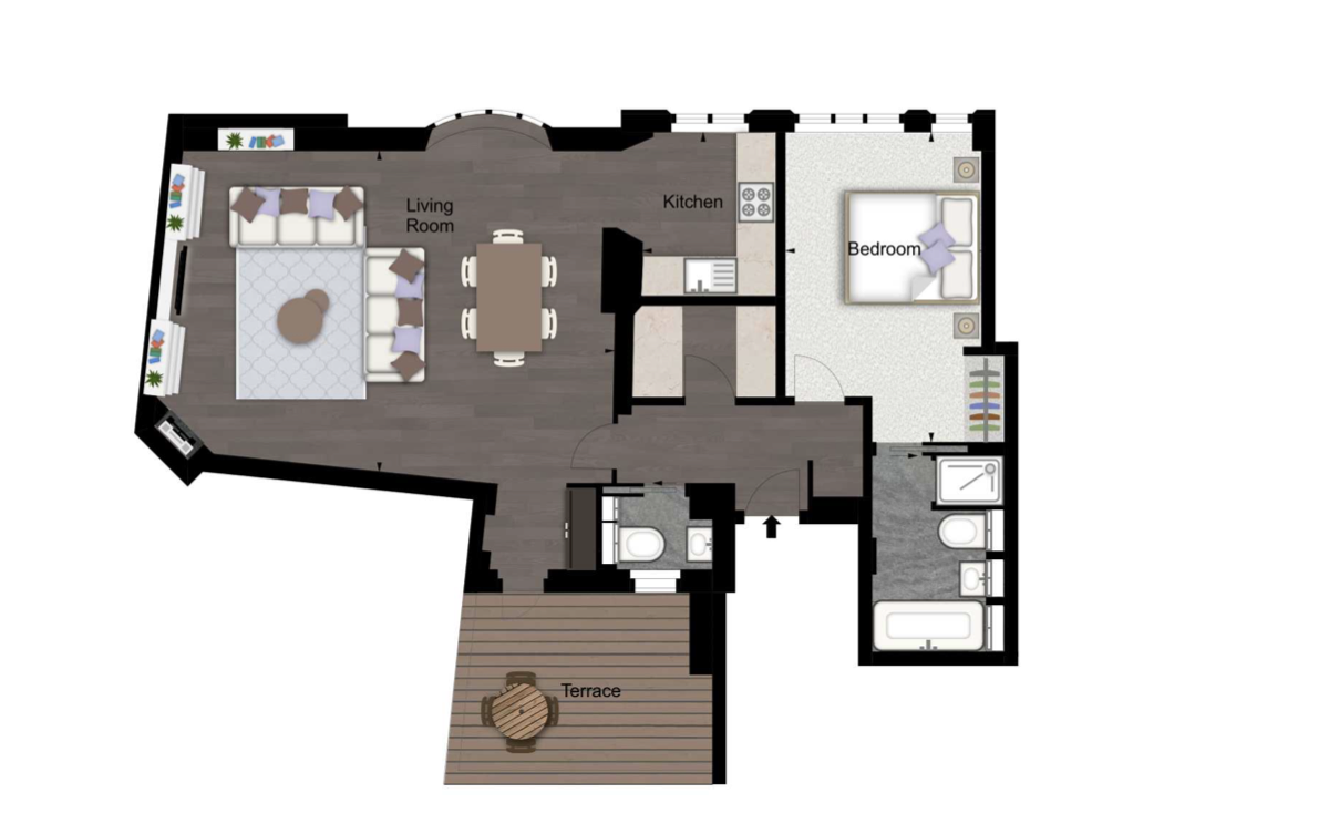 Unit 203, 65, Duke Street, Mayfair floorplan