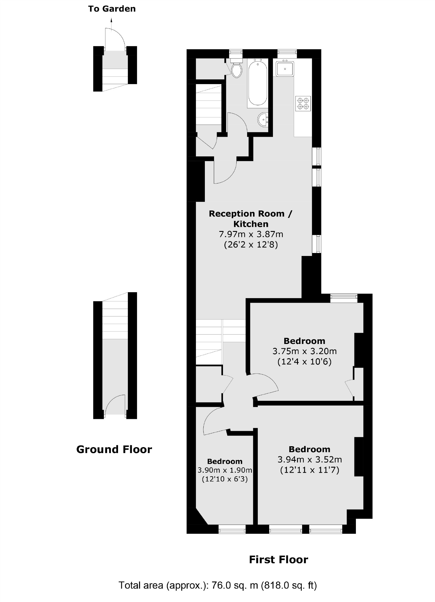 117, Welham Road, London floorplan