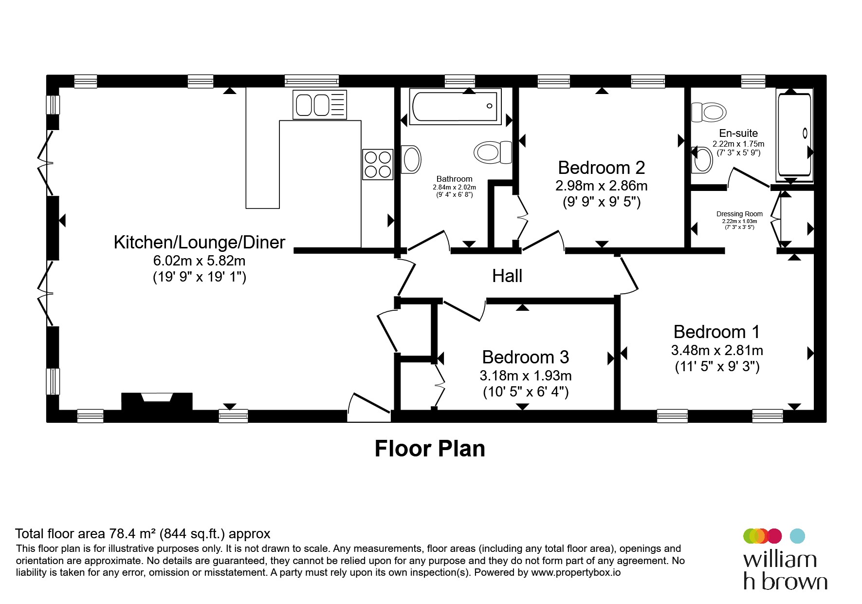 39, Carnouiste Court, Kirkgate, Wisbech floorplan