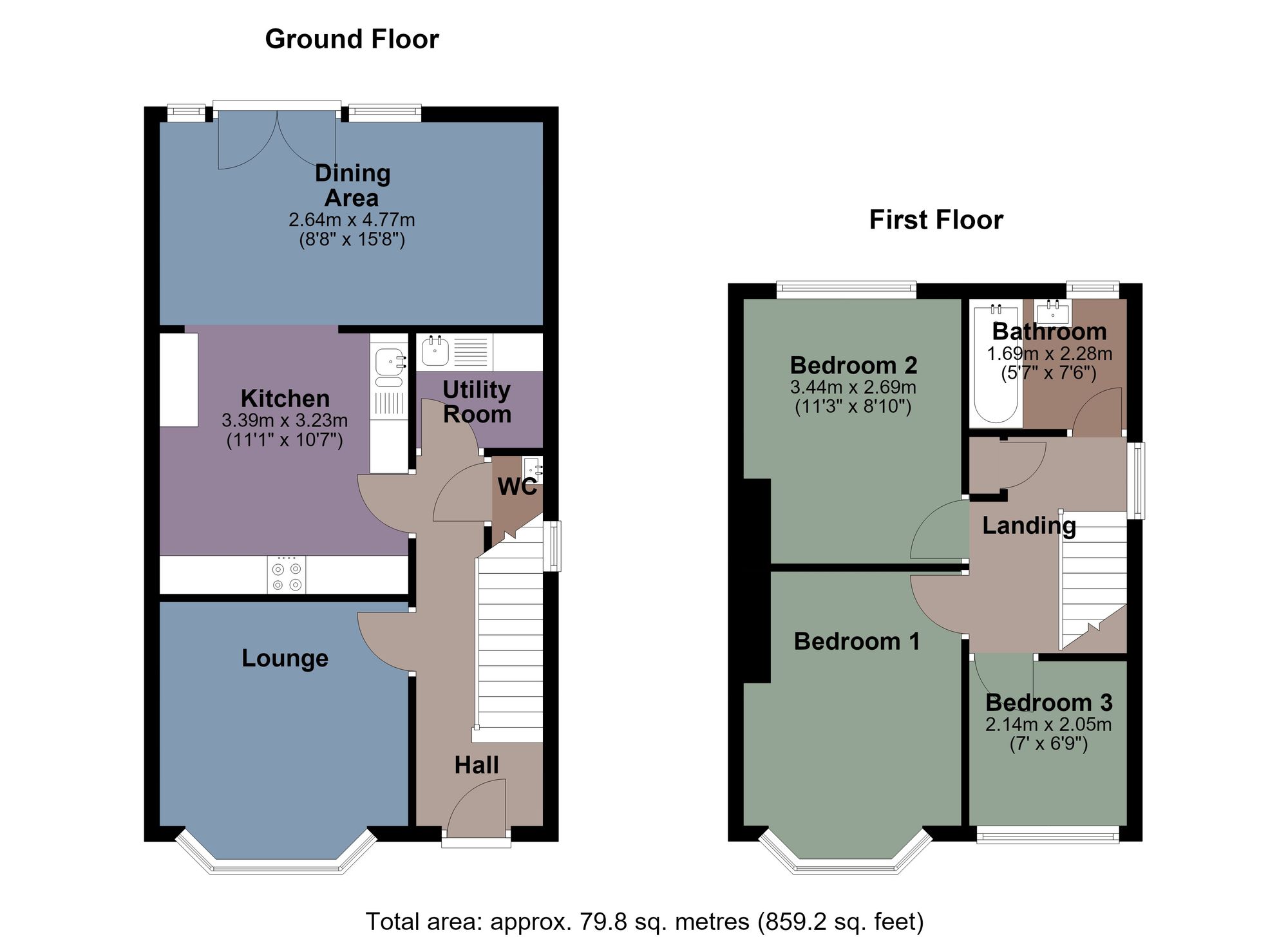 62 Ael-y-Bryn Road, Swansea floorplan