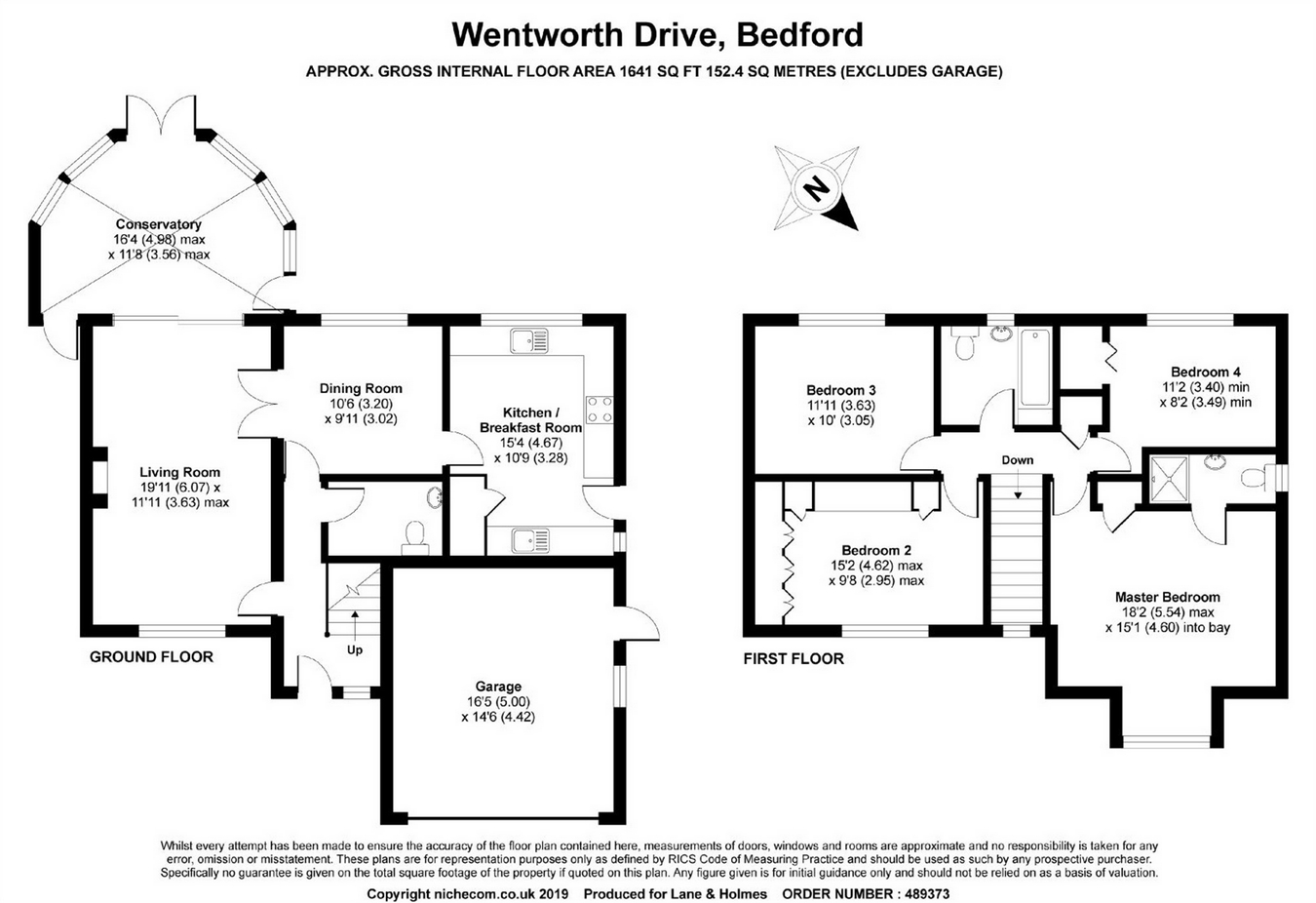 4 Bedrooms Detached house for sale in Wentworth Drive, Bedford MK41