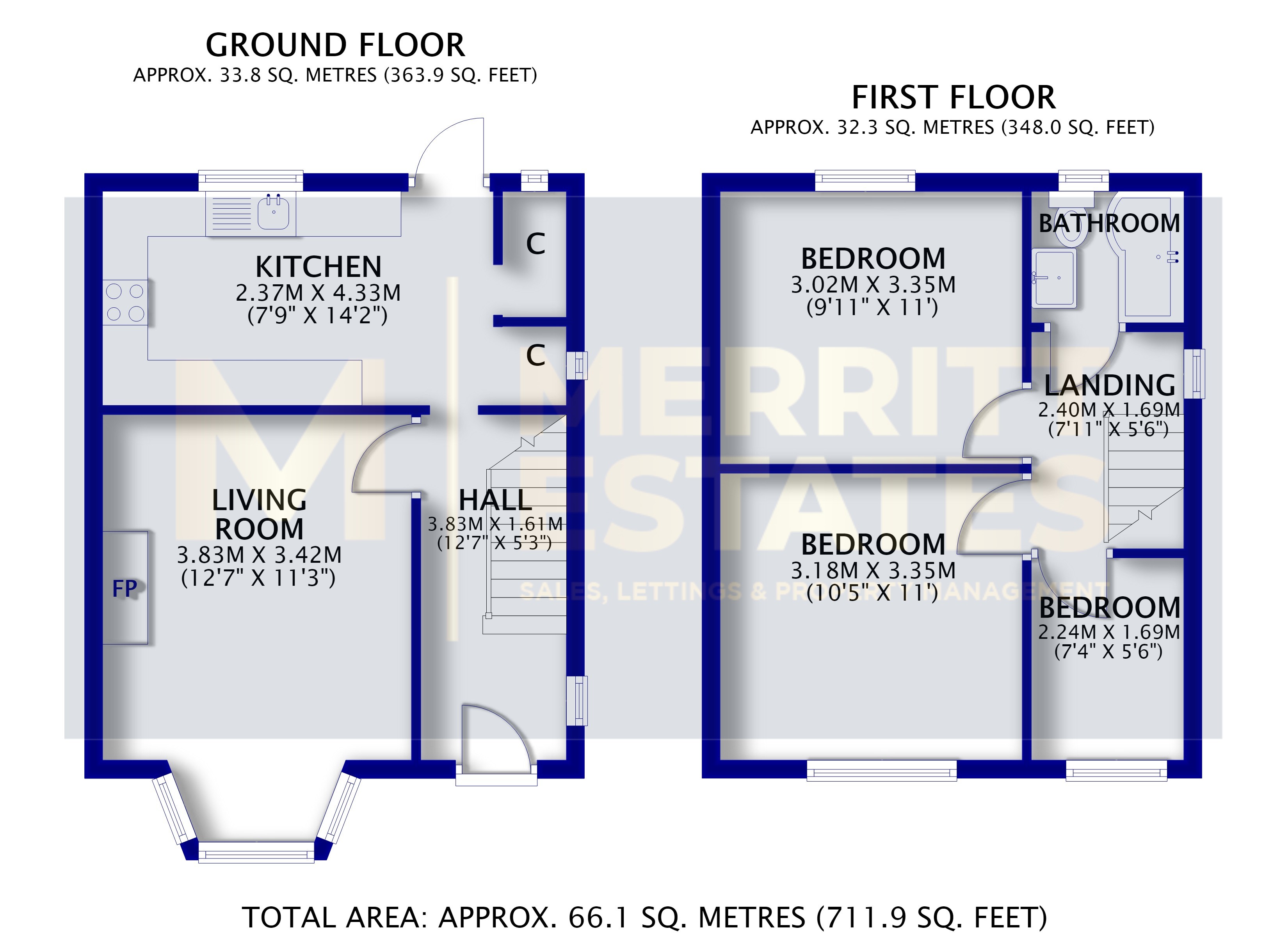 20, Felstead Road, Nottingham floorplan