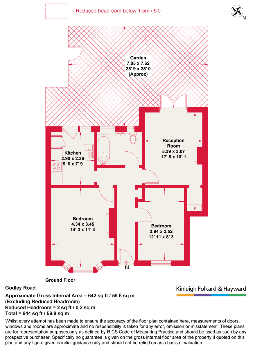 Godley Road, London floorplan