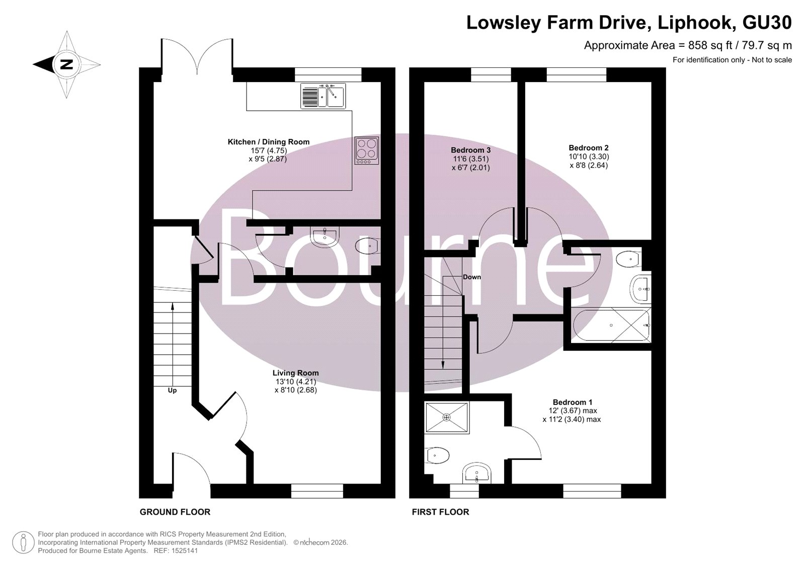 14, Lowsley Farm Drive, Liphook floorplan