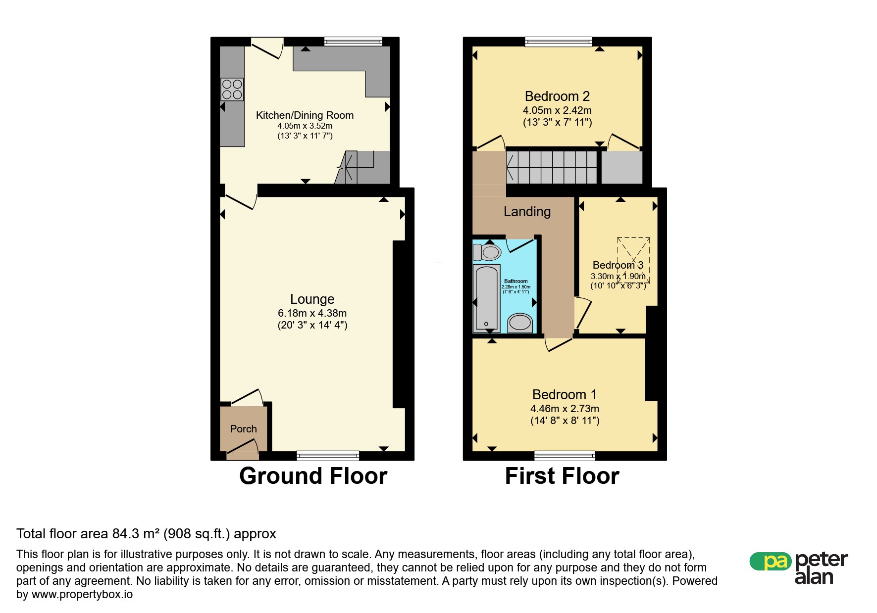 71, Luther Street, Merthyr Tydfil floorplan