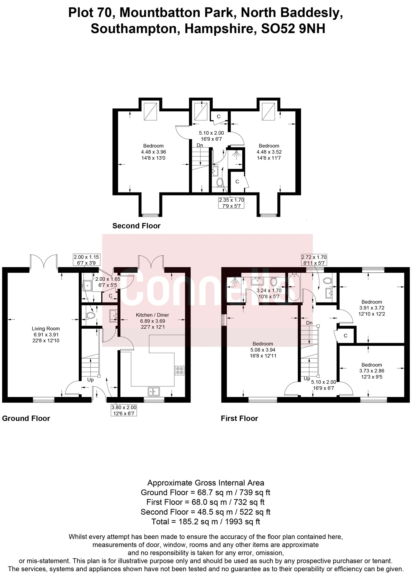 Plot 70, Mountbatten Park, Hoe Lane, Southampton floorplan