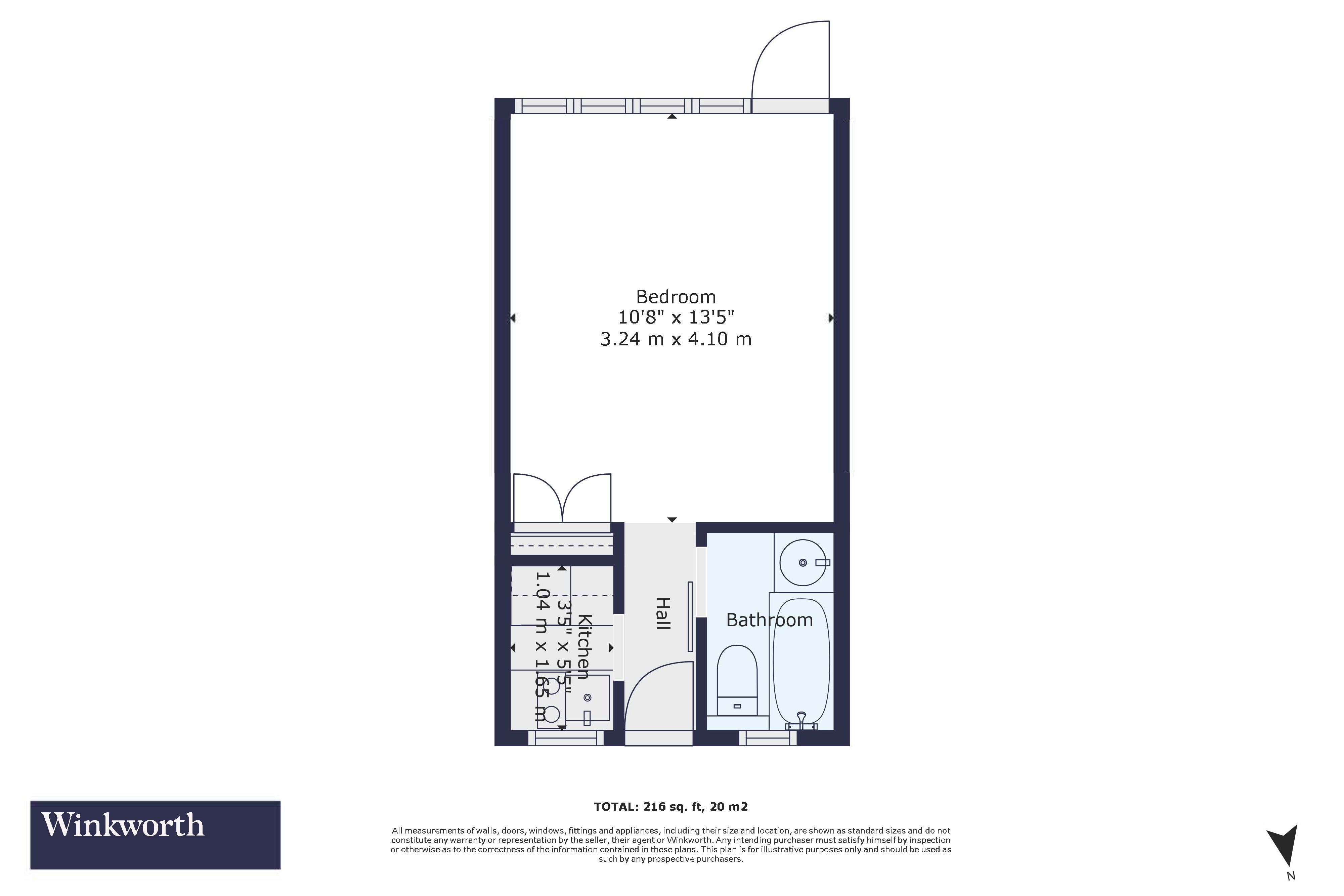 Flat 122, Pullman Court,, Streatham Hill, London floorplan