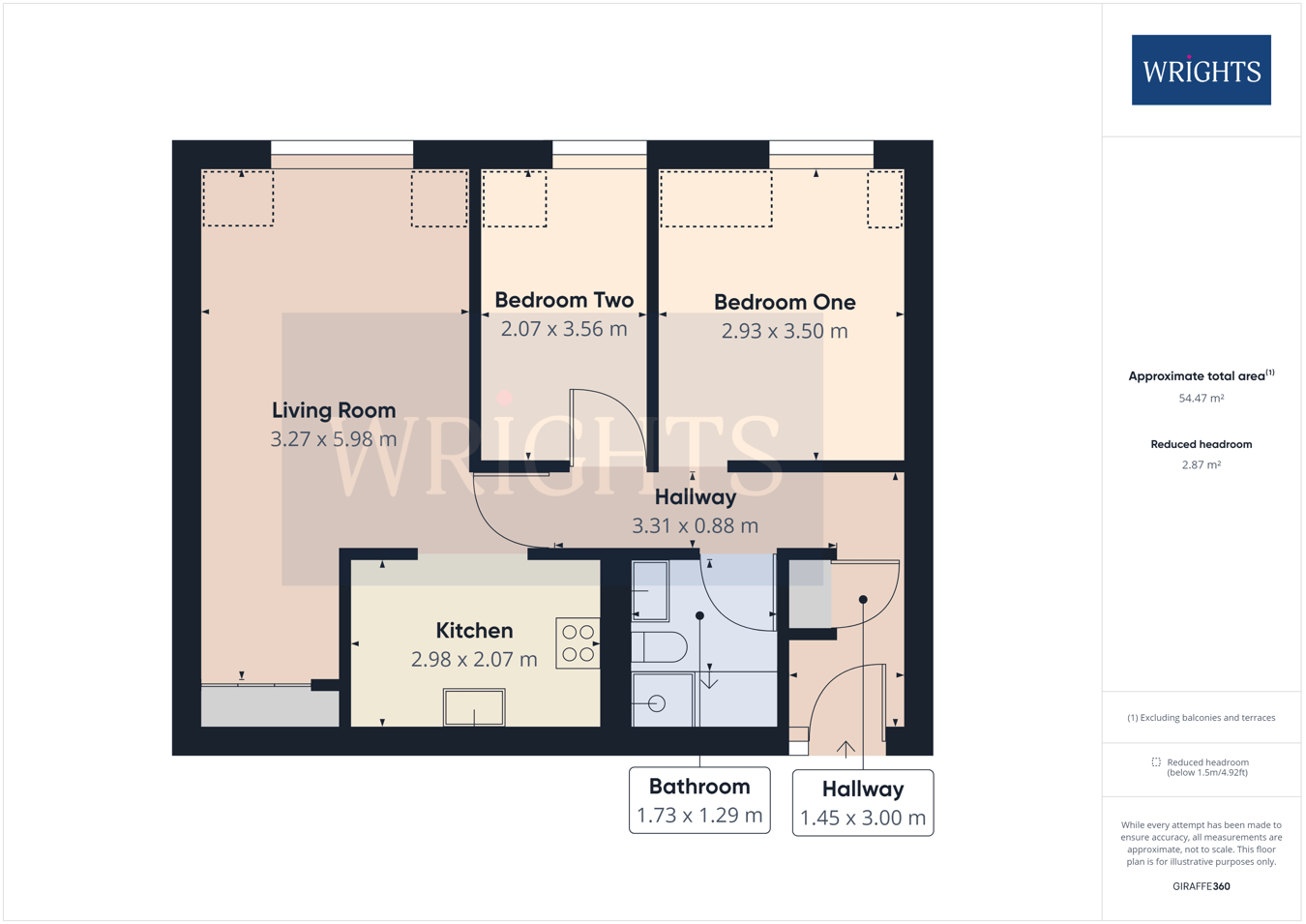 28, Ashley Court, Hatfield floorplan