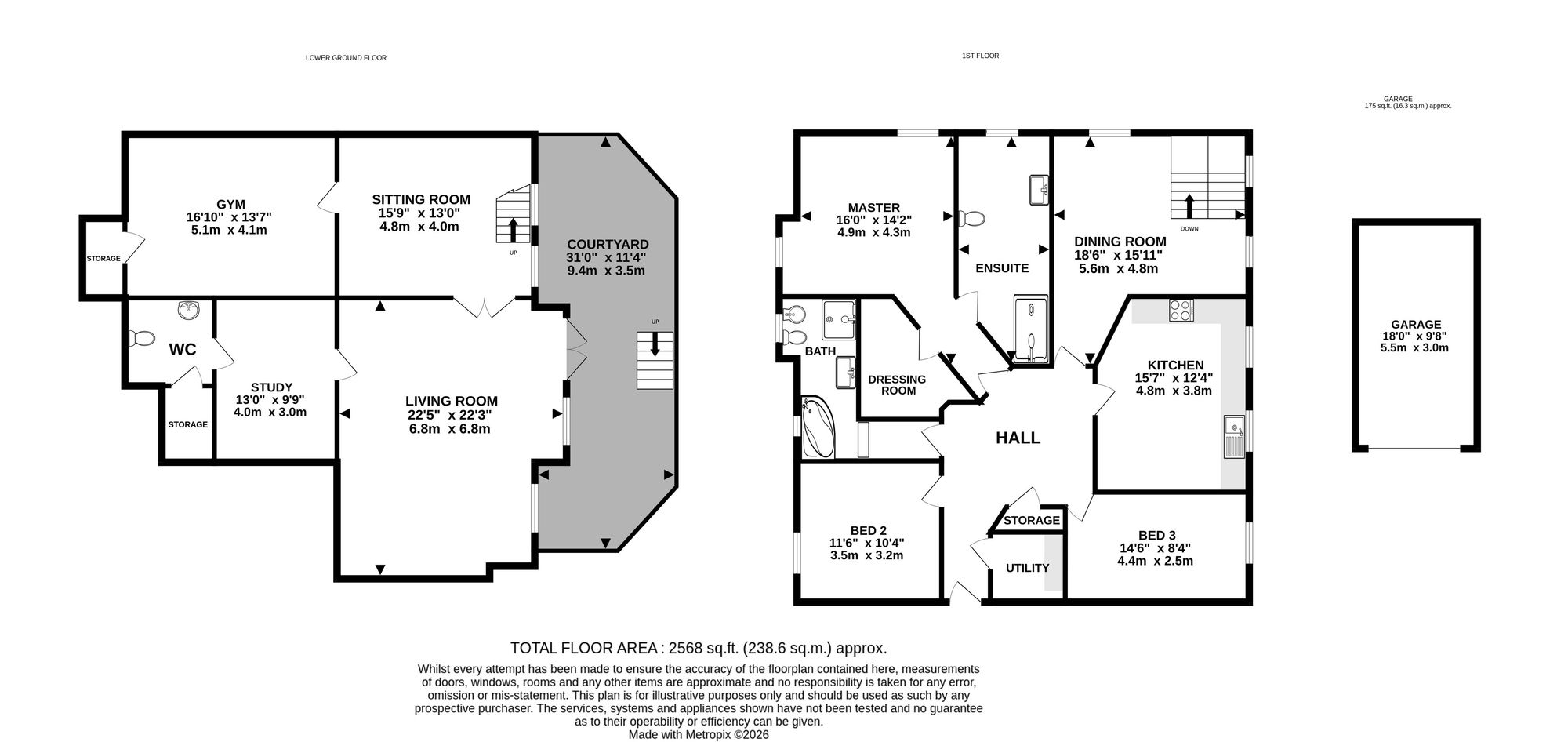 Flat 1, Woodcote, Altrincham floorplan