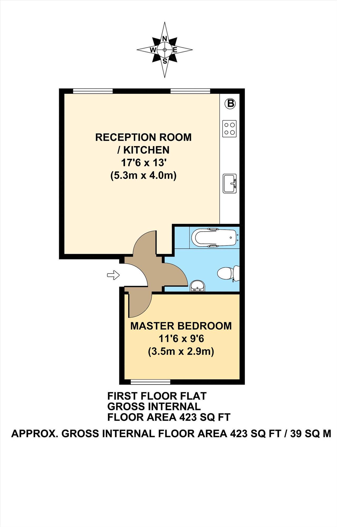 1 Bedrooms Flat to rent in Graham Road, Hackney, London E8