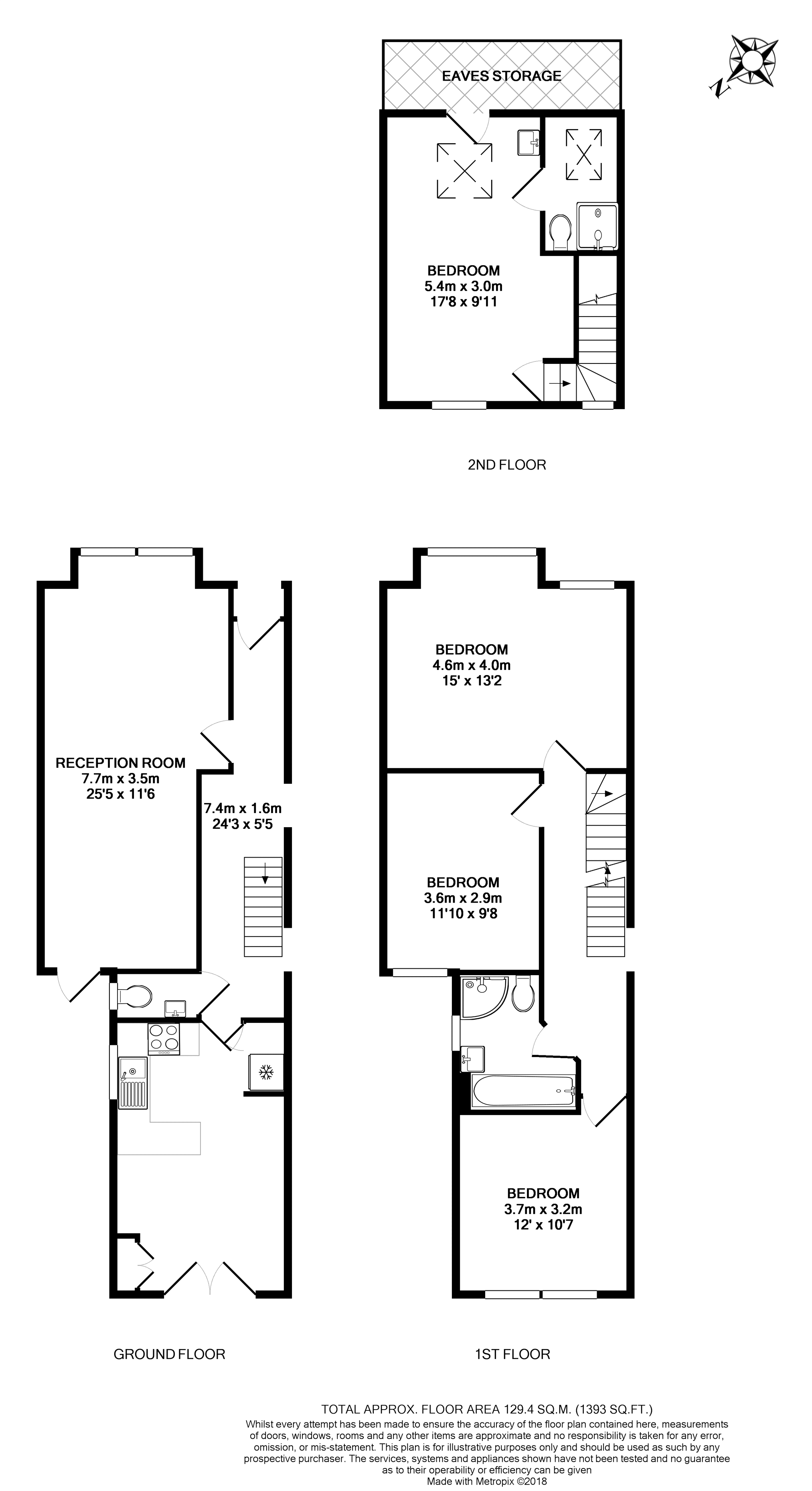 4 Bedrooms Terraced house to rent in Weston Road, Chiswick W4