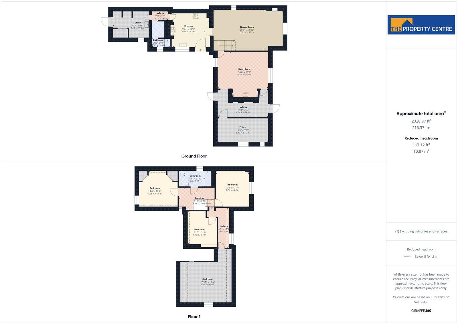 The White House,, Peopleton, Worcestershire floorplan