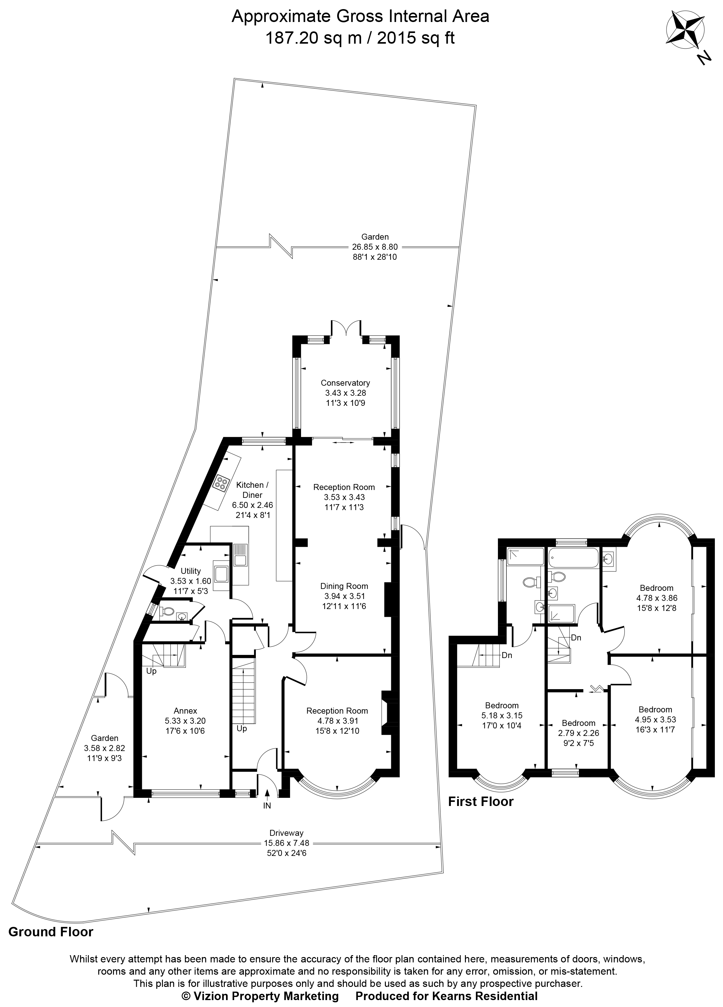 Dorset Way, Uxbridge, UB10 floorplan