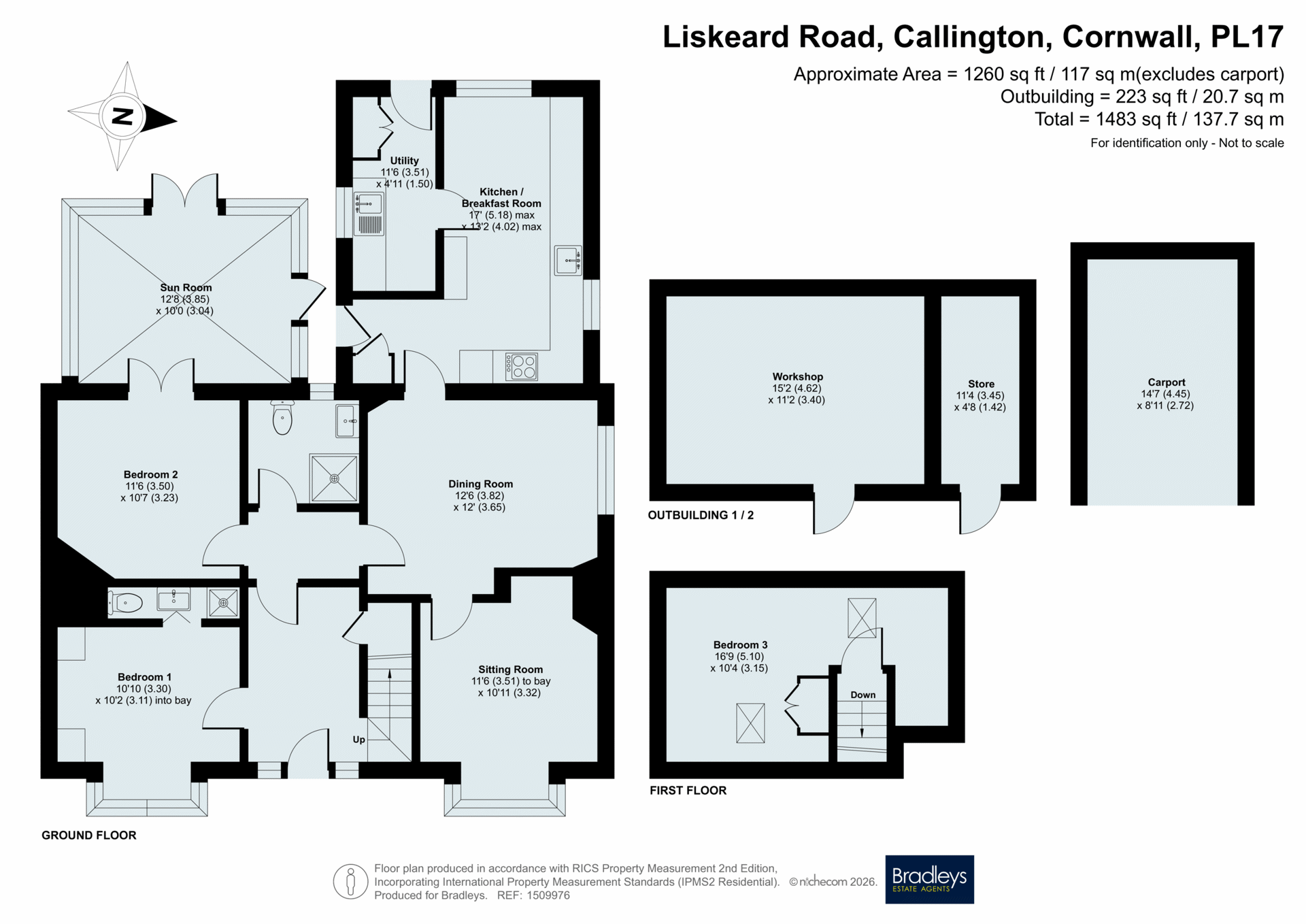 47, Liskeard Road, Cornwall floorplan