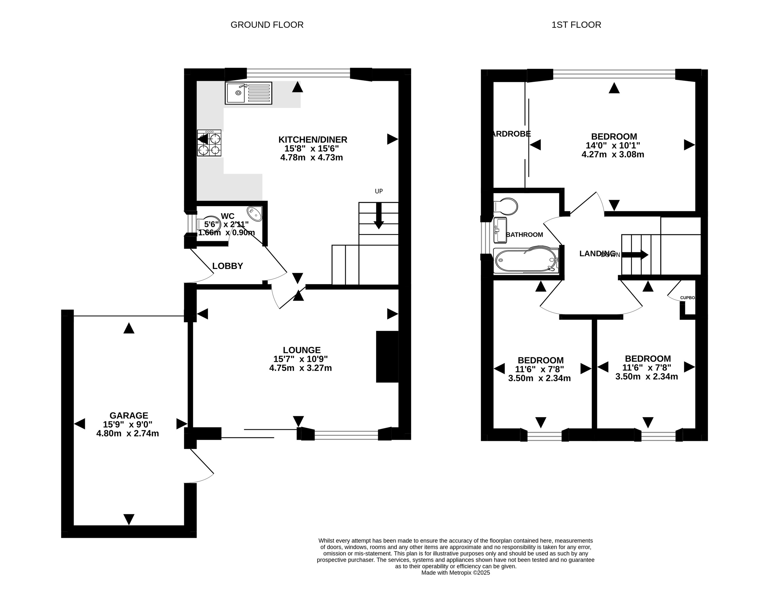 75 Charlton Mead Drive, Bristol floorplan