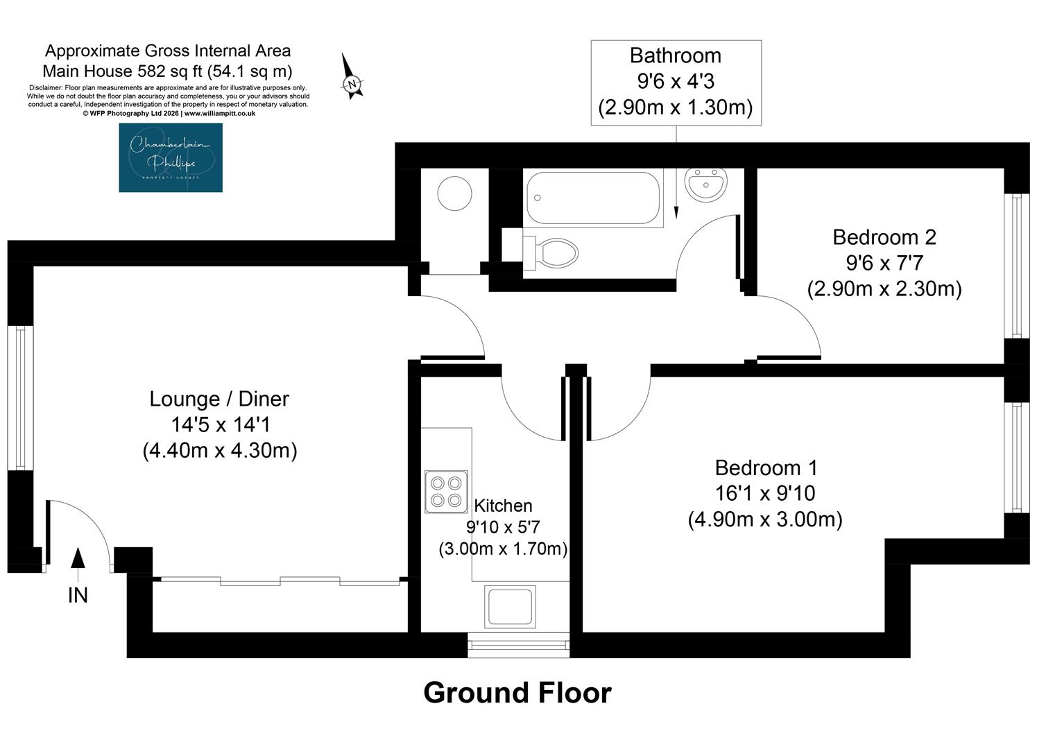 Flat 16, Trinity Farm Court, Trinity Road, Manningtree floorplan