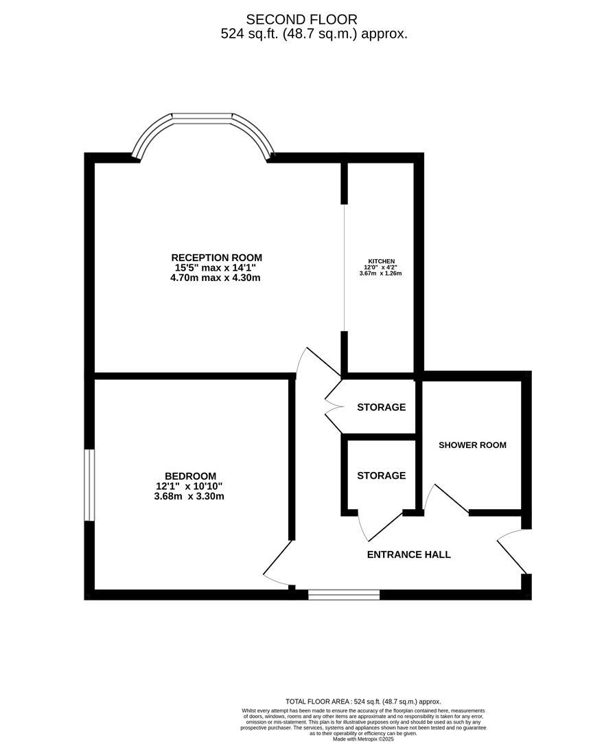 8 Unicorn House, Croft Road, Hastings floorplan