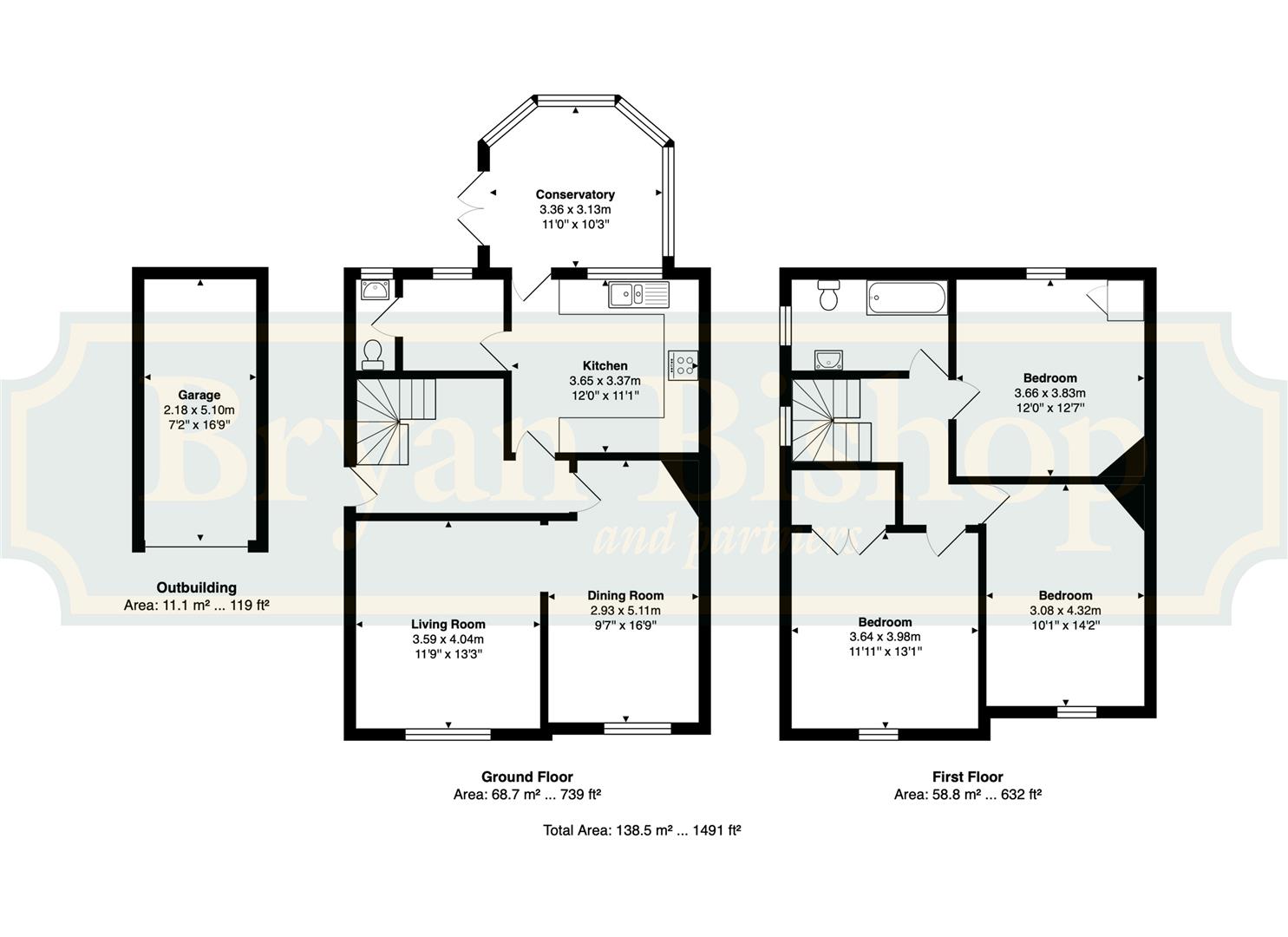 47, School Lane, Welwyn floorplan