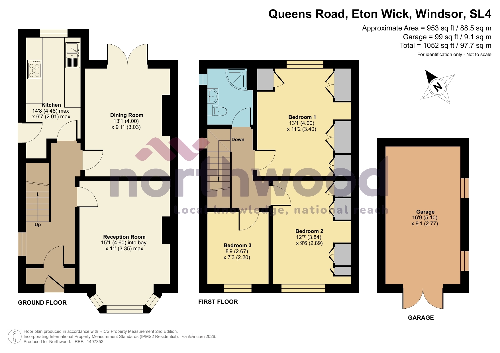 15, Queens Road, Windsor floorplan