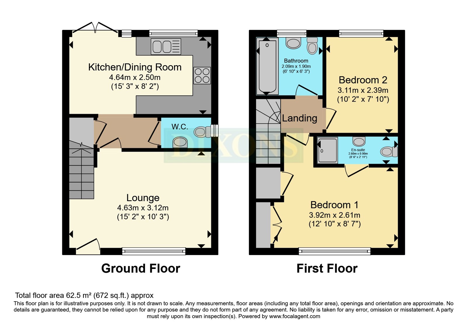 4, Elder Road, West Midlands floorplan