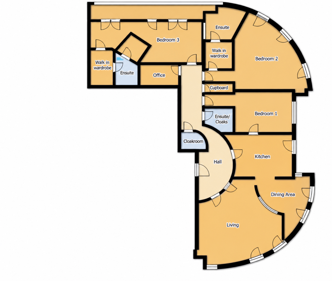Huntingdon Street, Nottingham floorplan