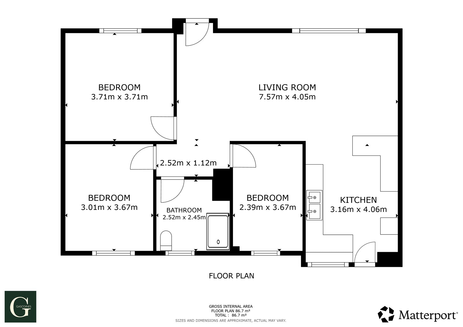 1, Forest Road, Mansfield floorplan
