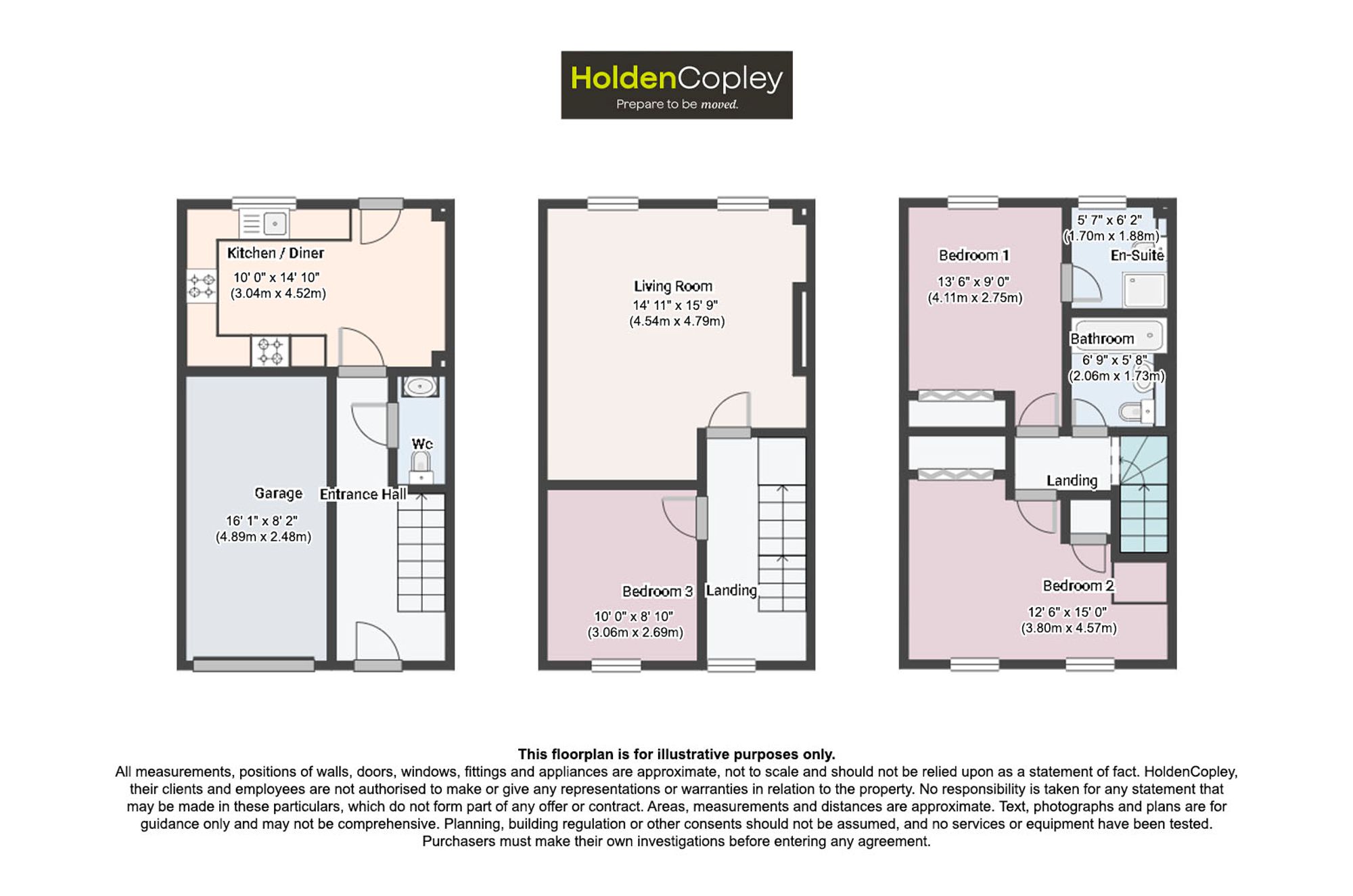 40 Linnet Way, Nottingham floorplan