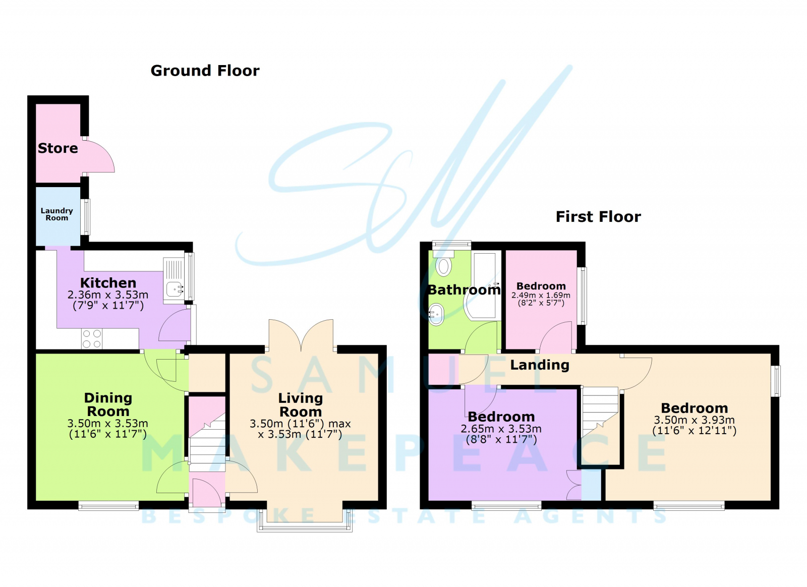 21 Old Butt Lane, Talke, Stoke-on-Trent floorplan