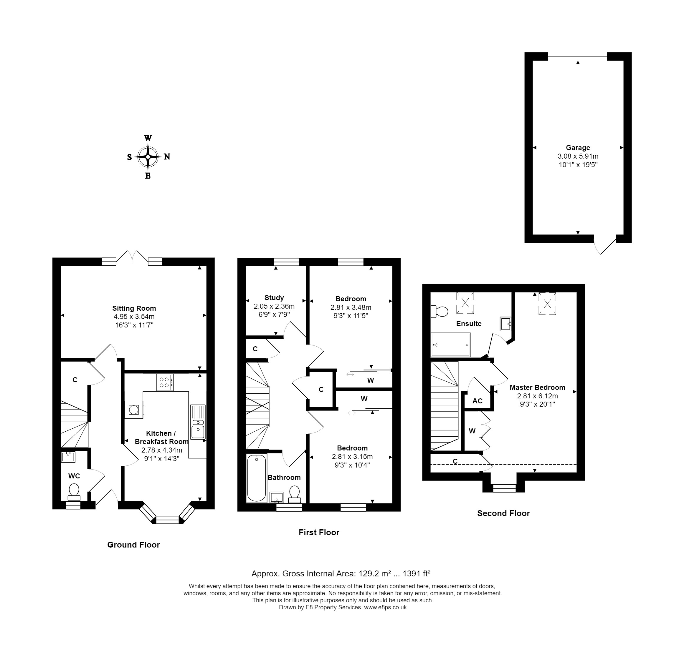 23, Wytham View, Oxford floorplan