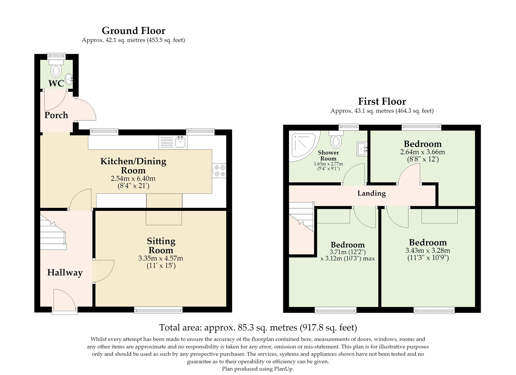 4 Old School Cottage, Norwich floorplan