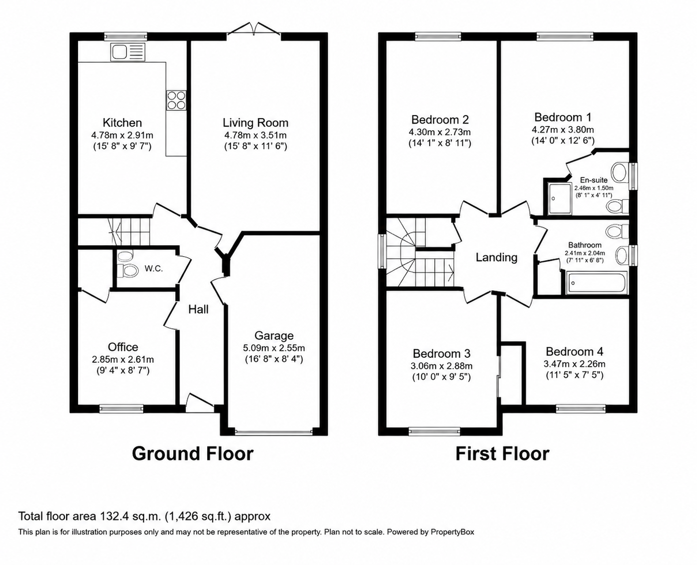 8, George Treglown Grove, Stoke-on-trent floorplan