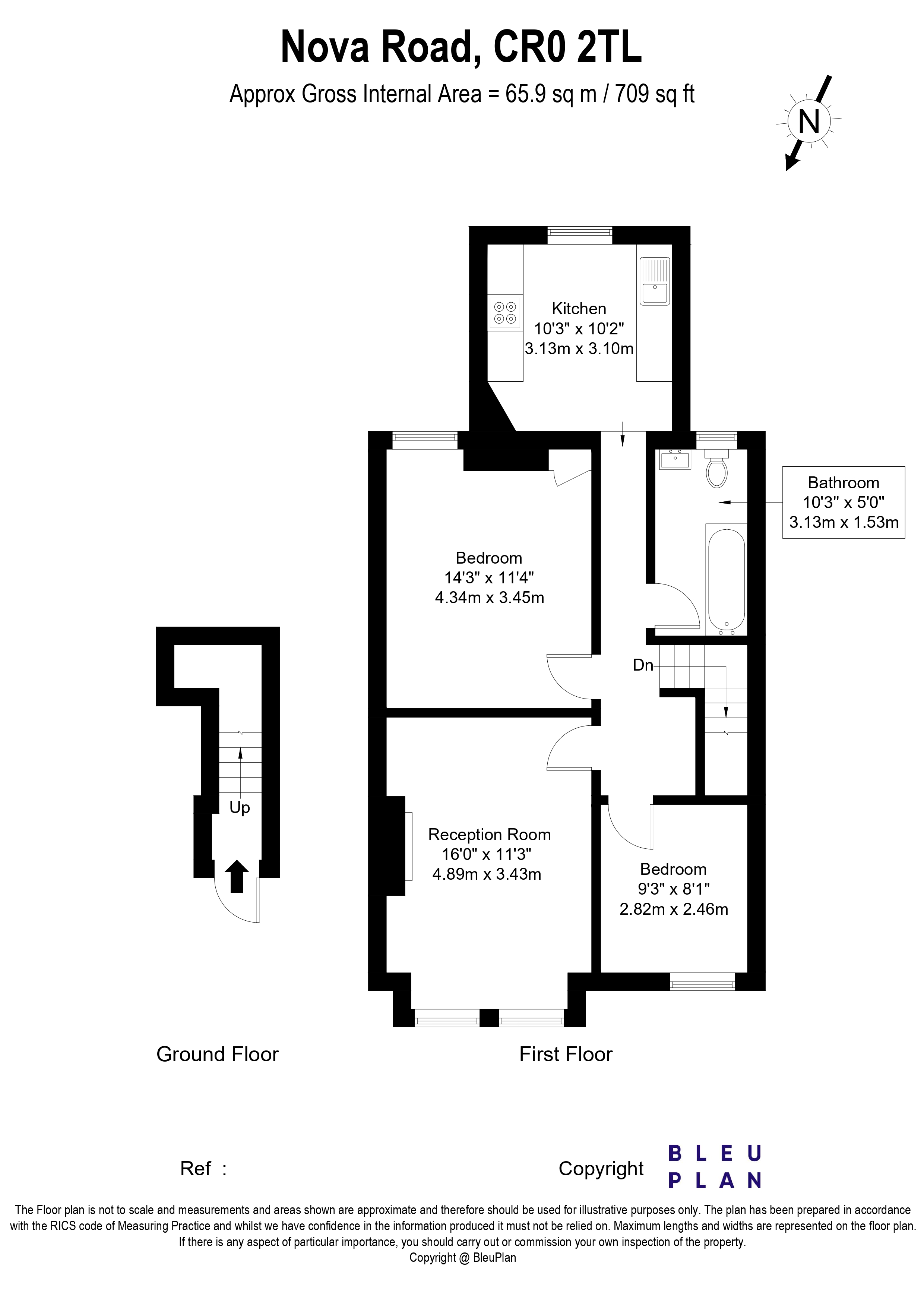 Nova Road, Croydon floorplan