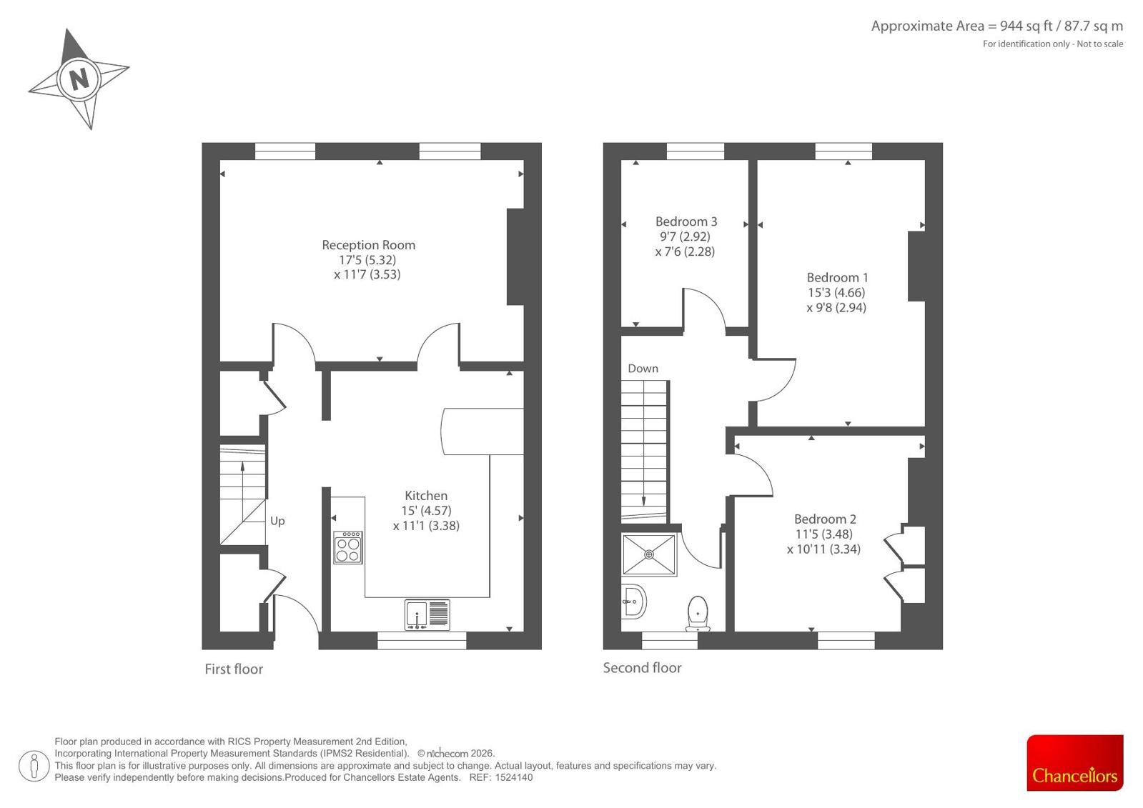 98a, Easton Street, High Wycombe floorplan