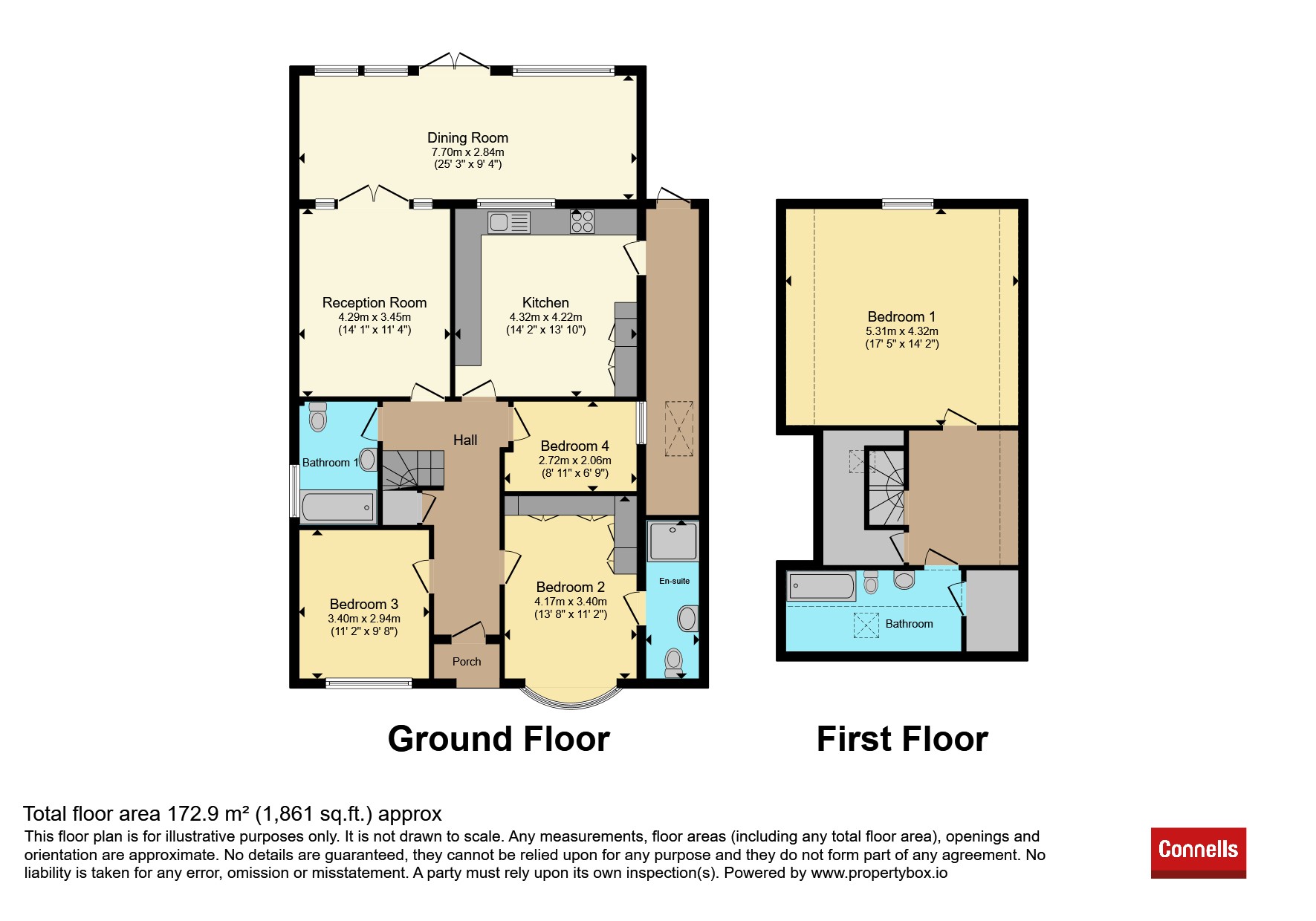 781, St. Albans Road, Watford floorplan