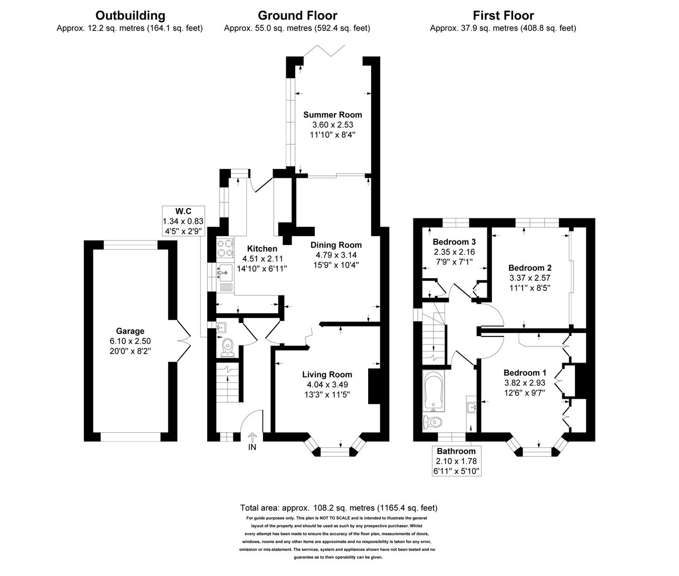 196, Station Road, Henlow floorplan