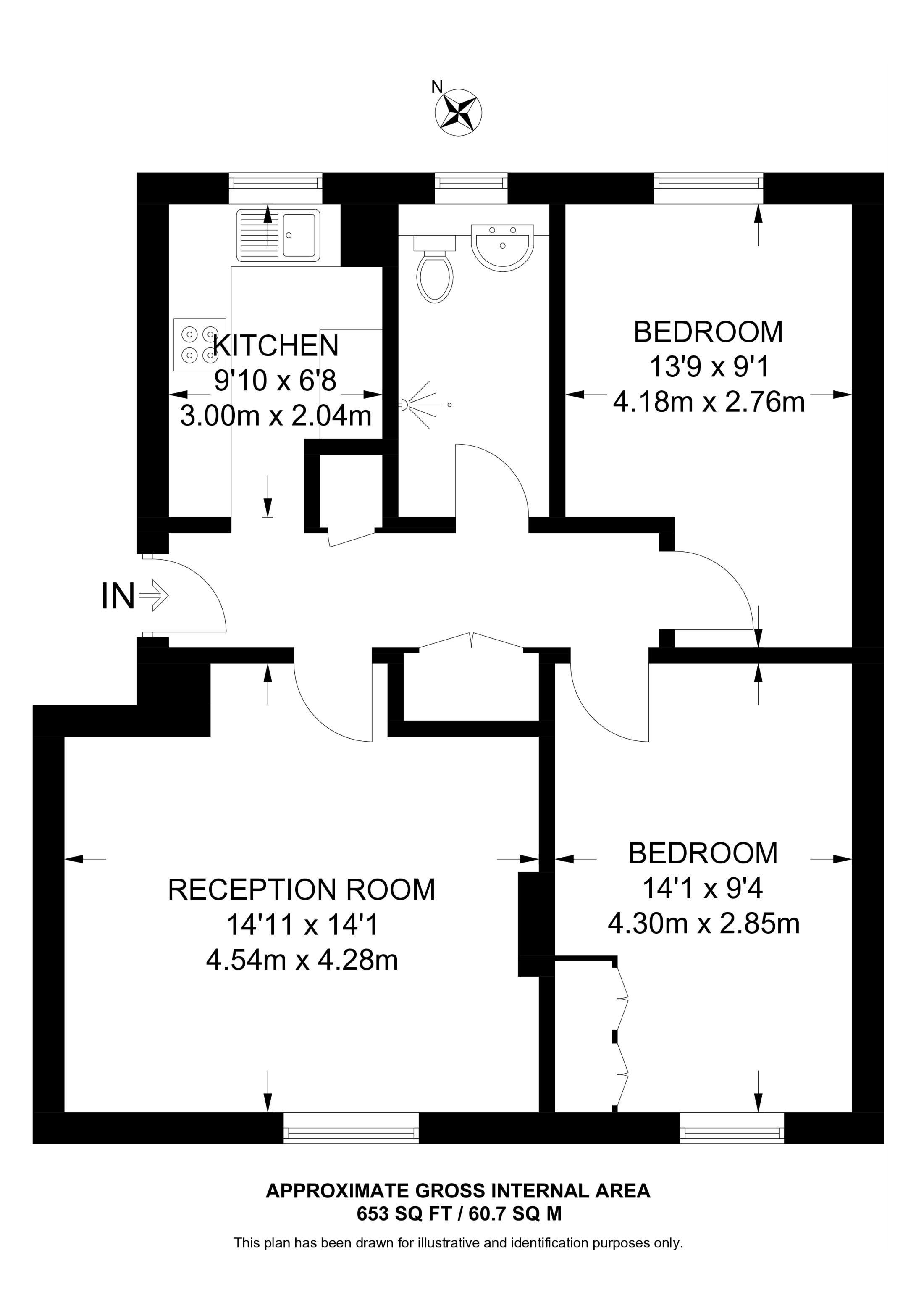 Himley Road, Tooting floorplan