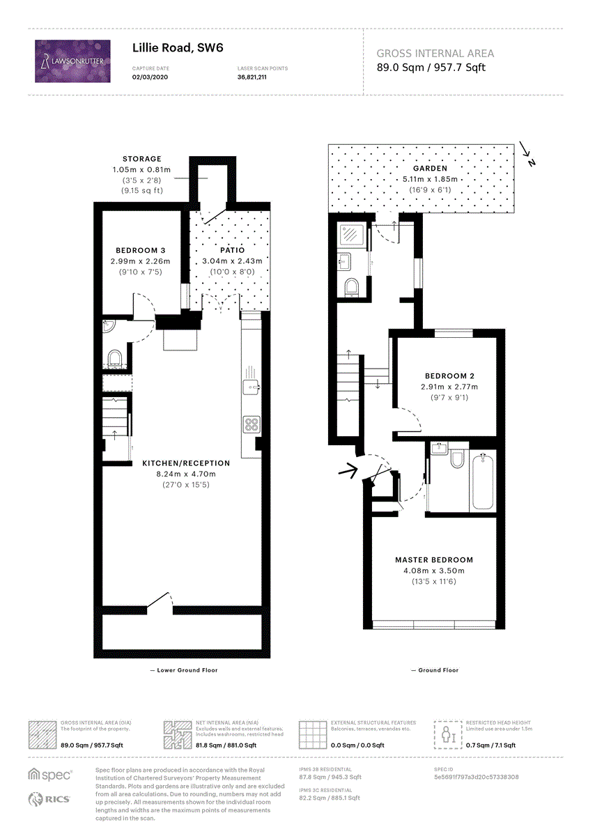GF 359, Lillie Road, London floorplan