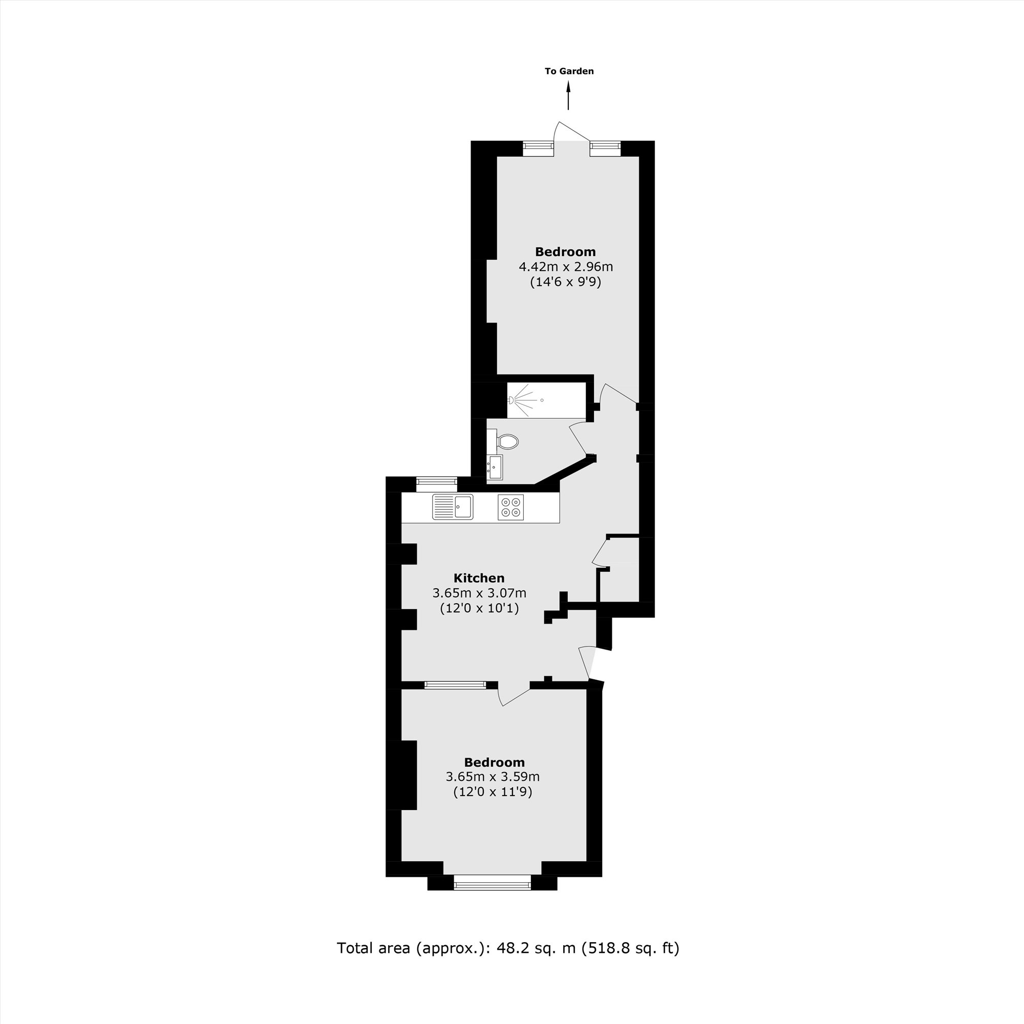 Goldsboro Road, London floorplan